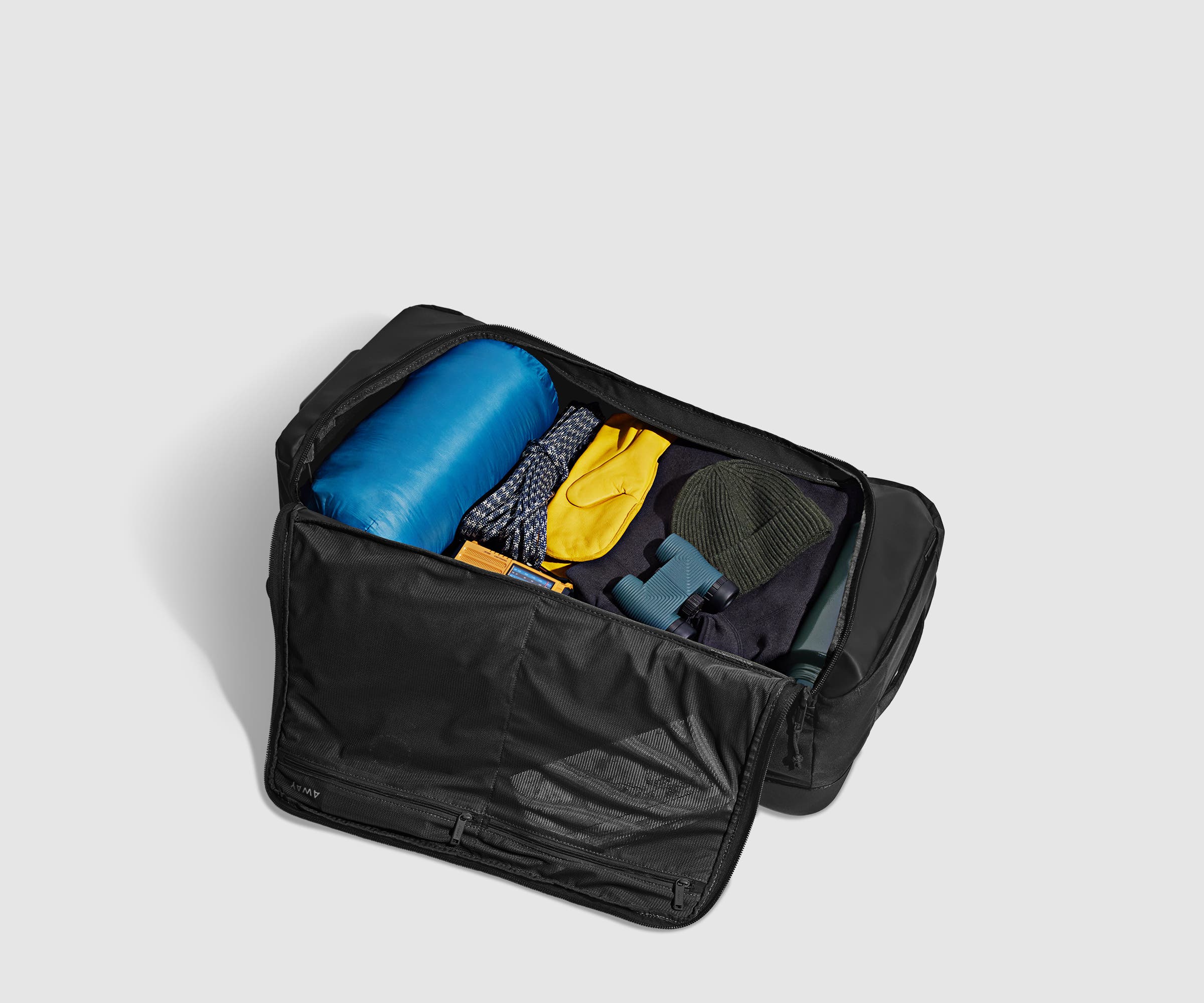 Active Rolling Duffle 85L in Jet Black - Image 6