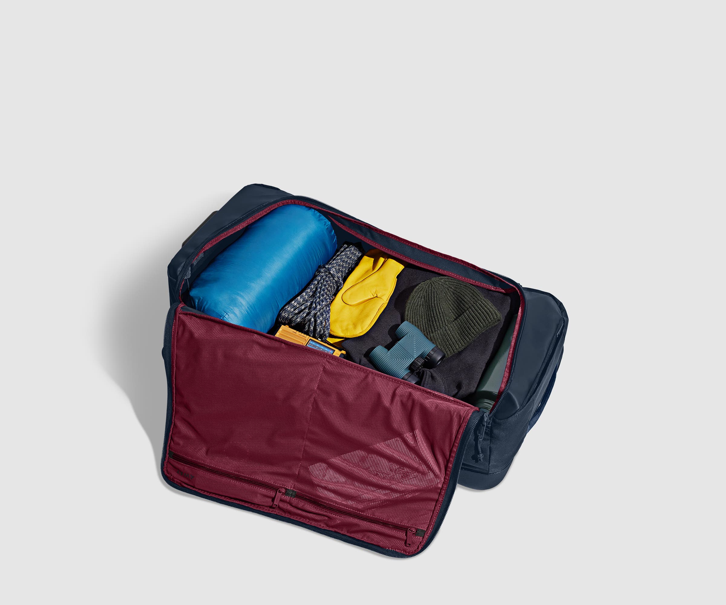 Active Rolling Duffle 85L in Navy Blue - Image 6