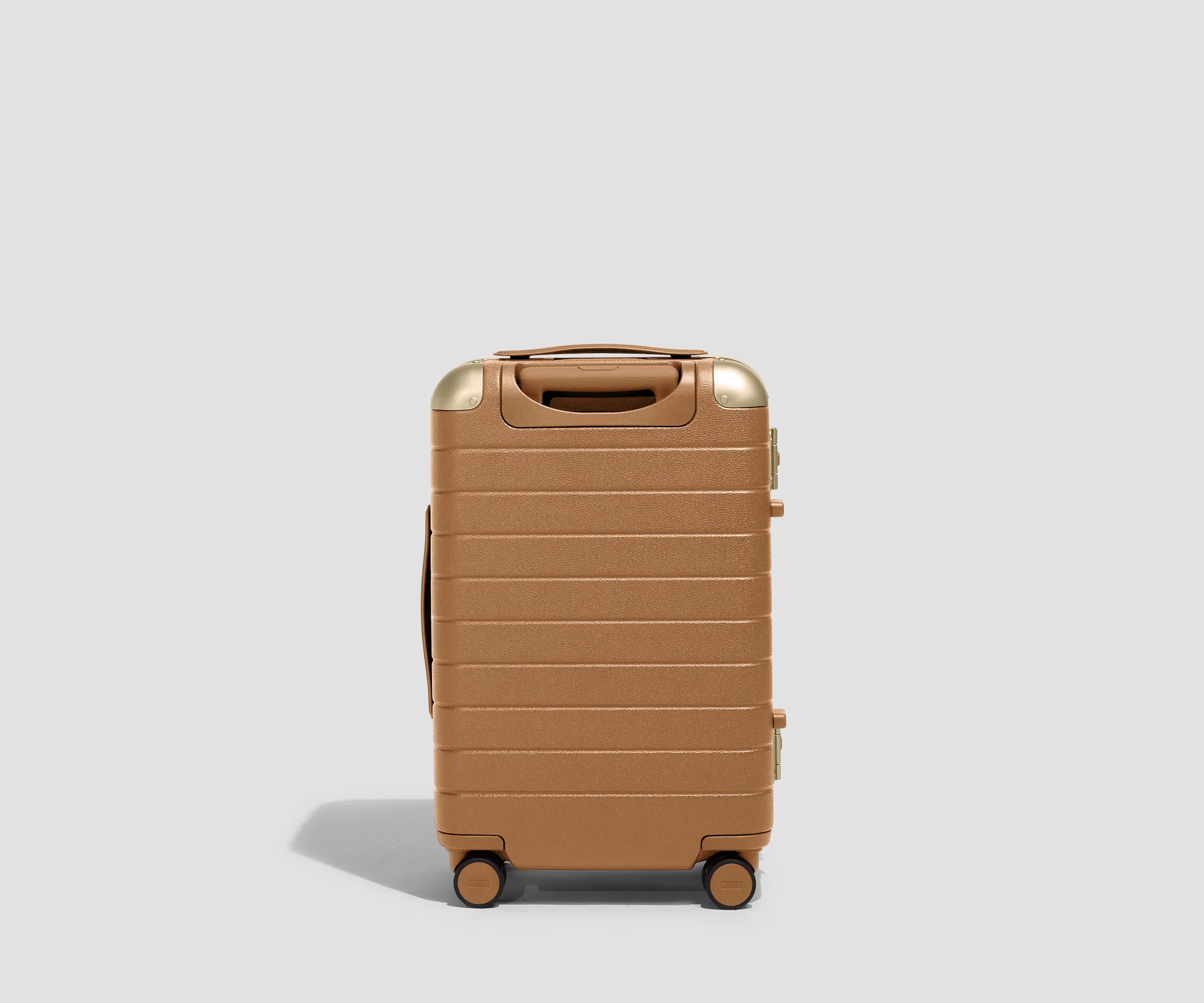 The Aluminum Edge Carry-On in Cognac Brown - Image 6