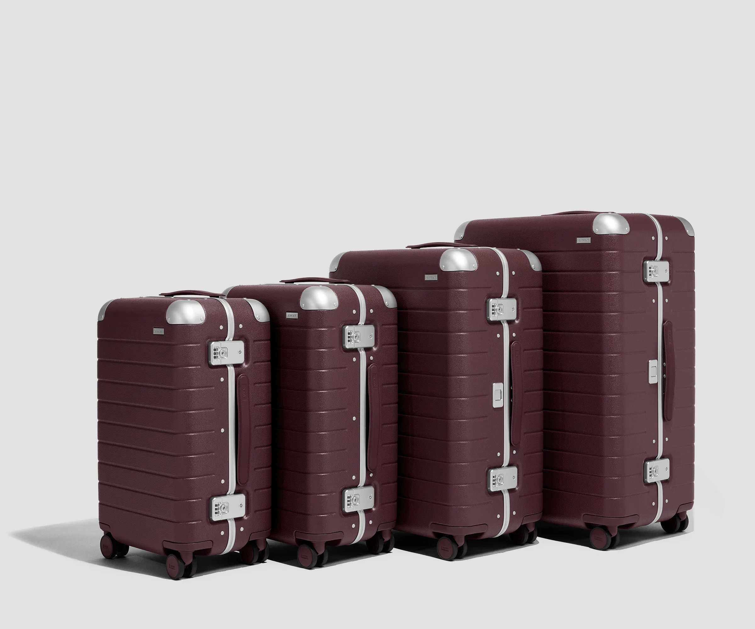 The Aluminum Edge Large in Oxblood Red - Image 8