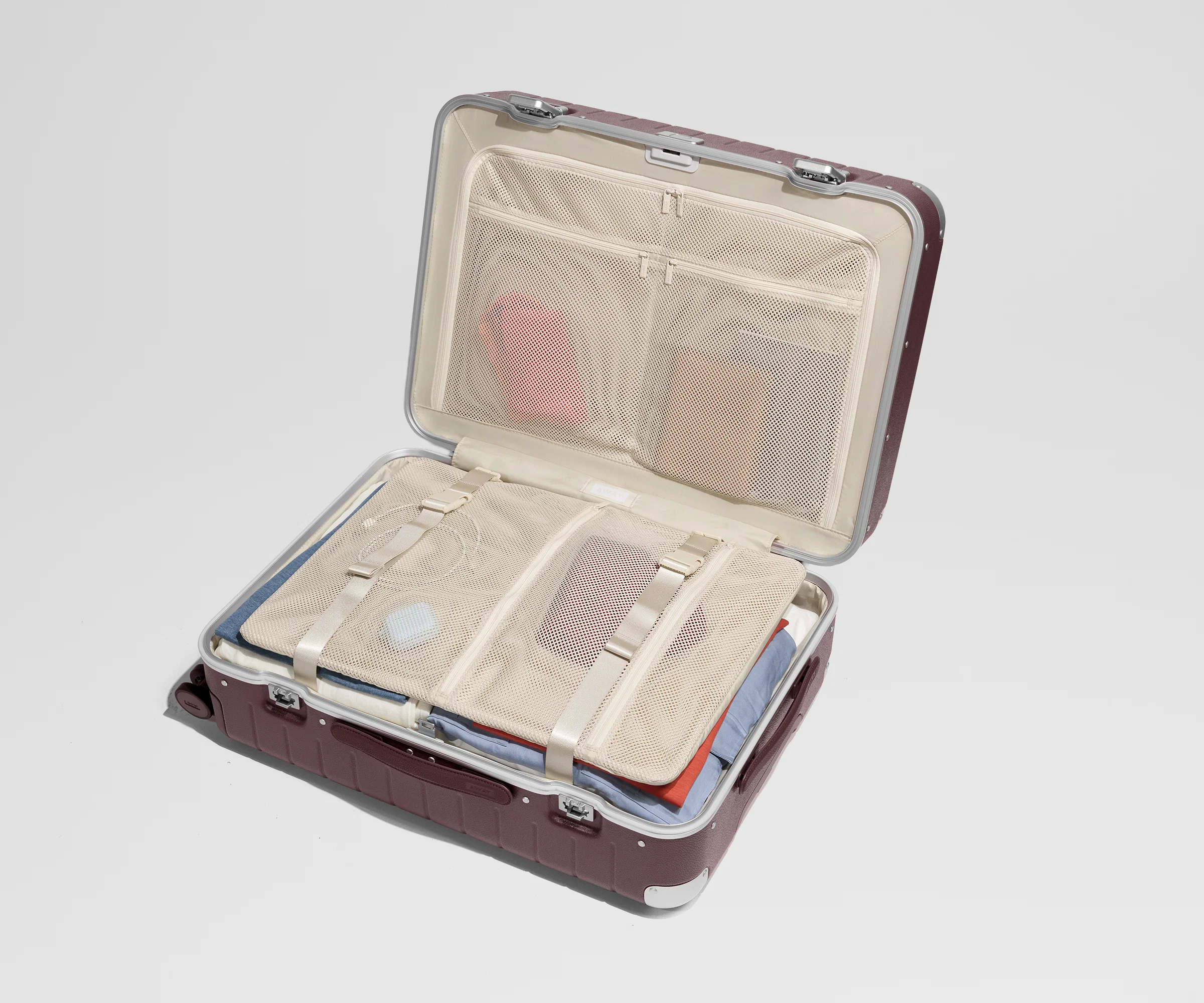 The Aluminum Edge Medium in Oxblood Red - Image 5