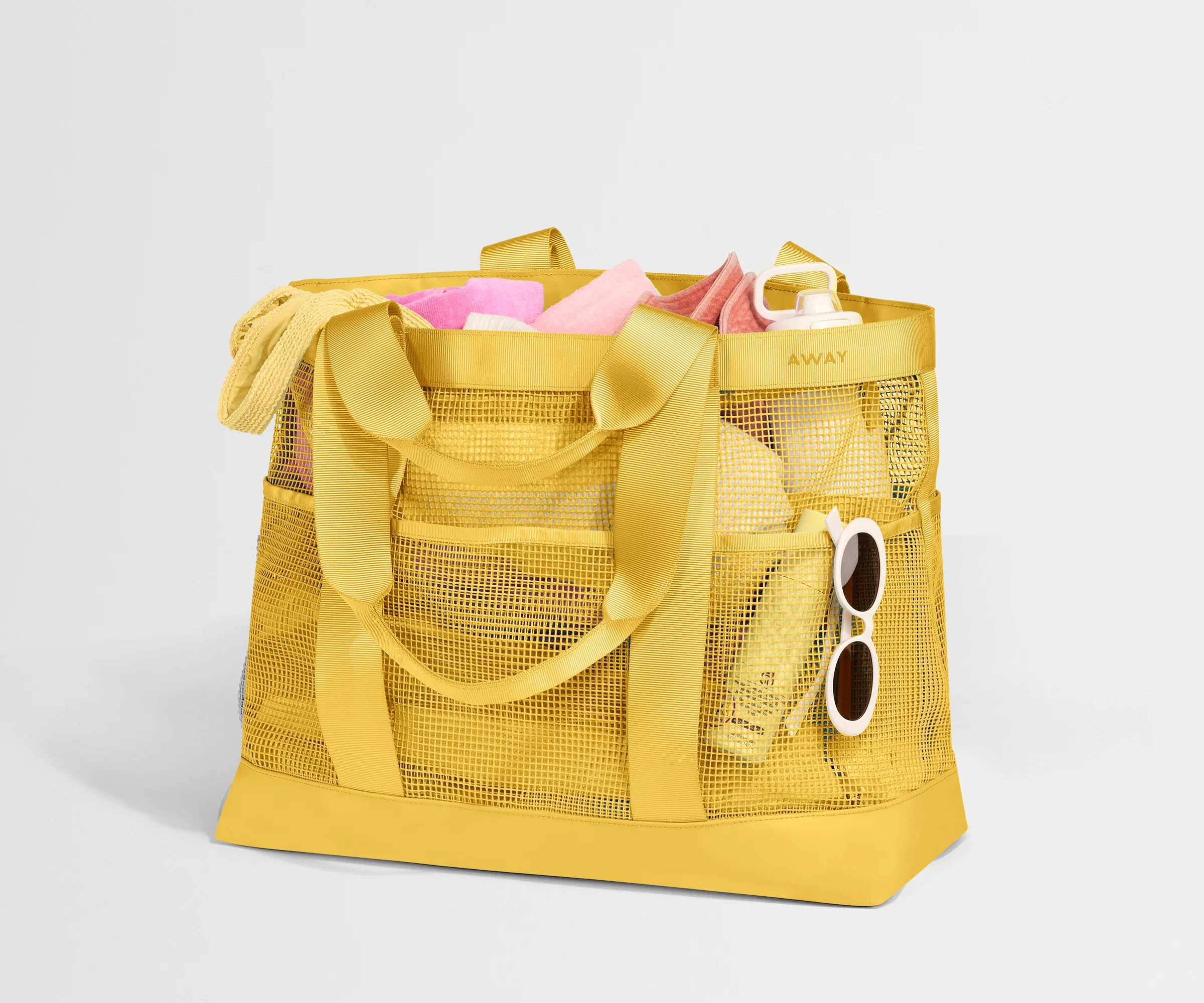 Beach Tote in Golden Hour Yellow - Image 3