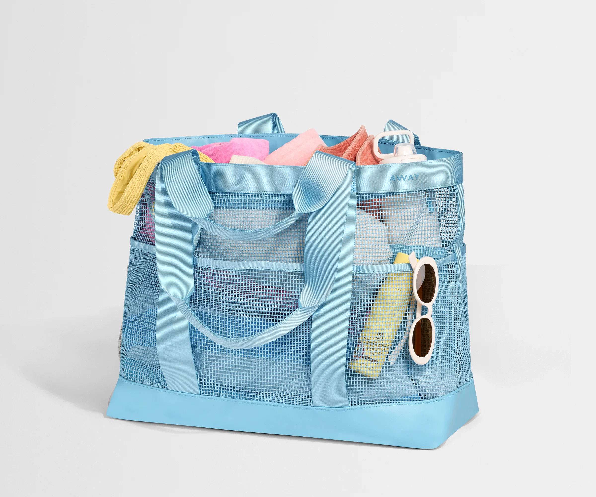 Beach Tote in Seaside Blue - Image 3