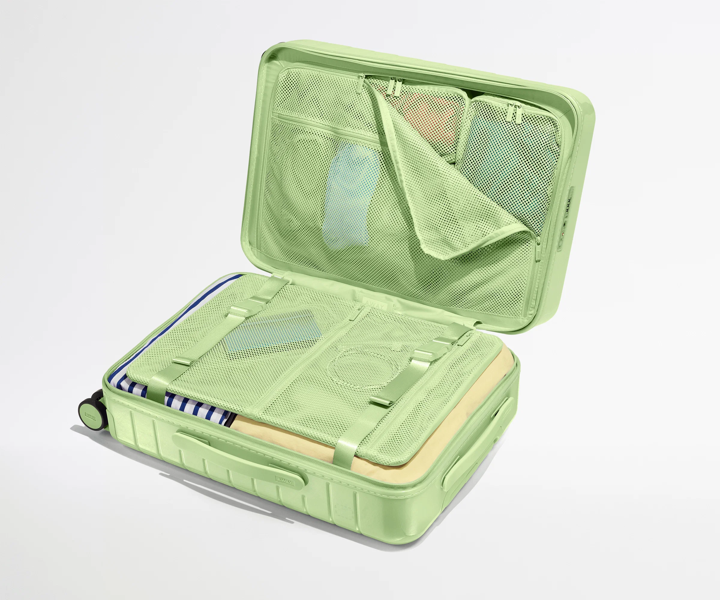 The Bigger Carry-On in Glazed Matcha Milk Green - Image 4
