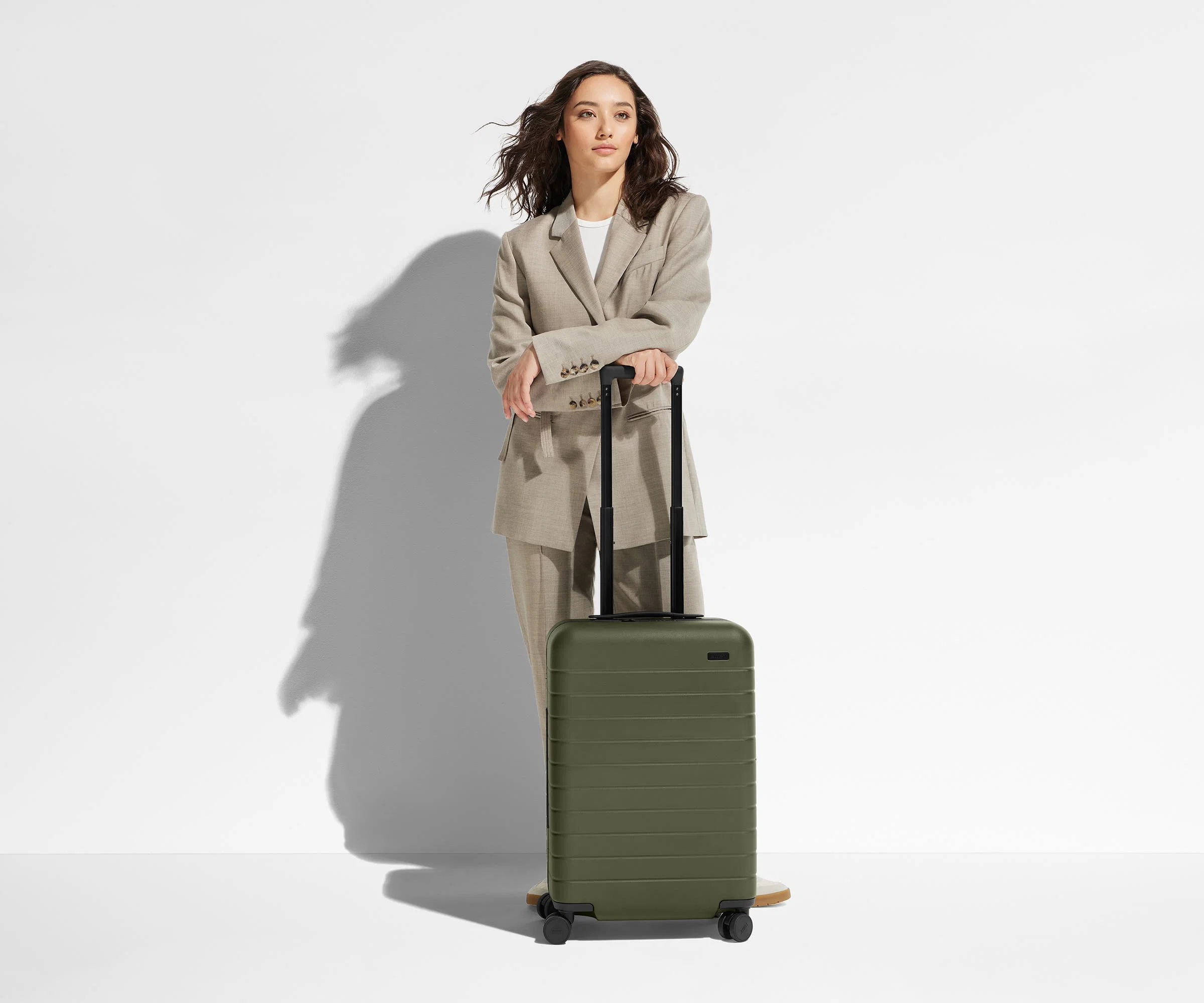 The Bigger Carry-On in Navy Blue - Image 3