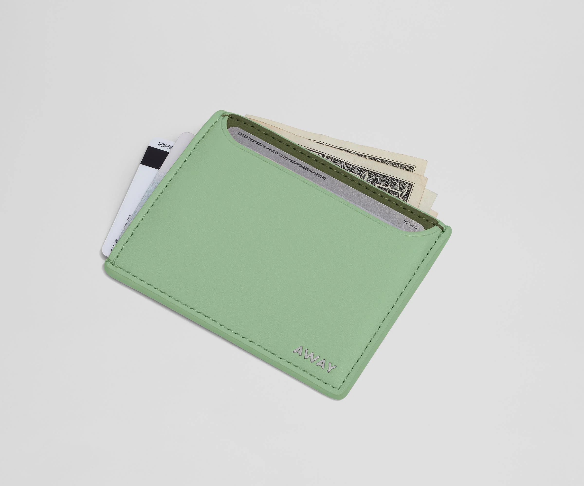 Card Case in Sea Green - Image 2