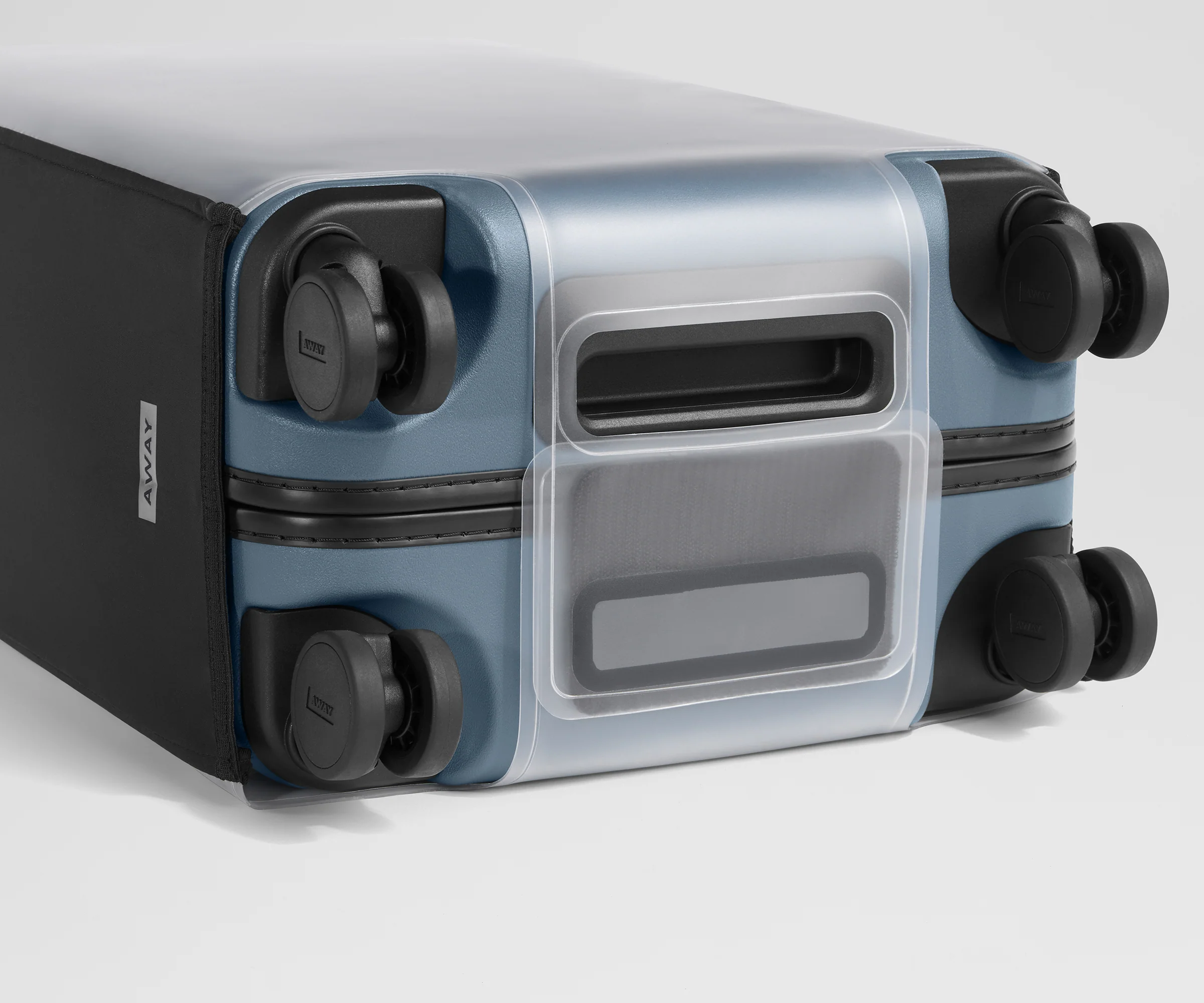 Clear Luggage Cover in The Trunk - Image 2