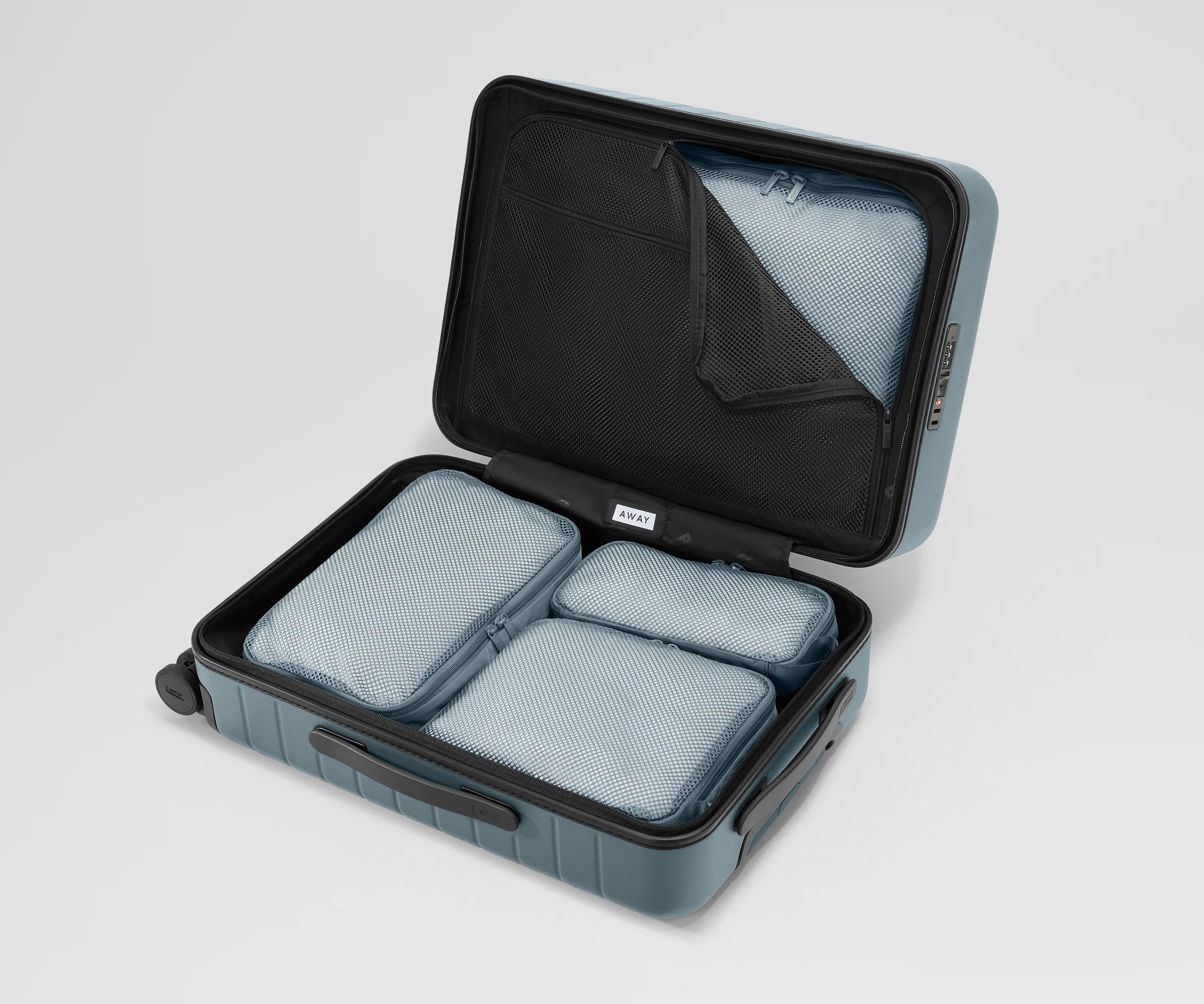 Compression Packing Cubes in Coast Blue - Image 5