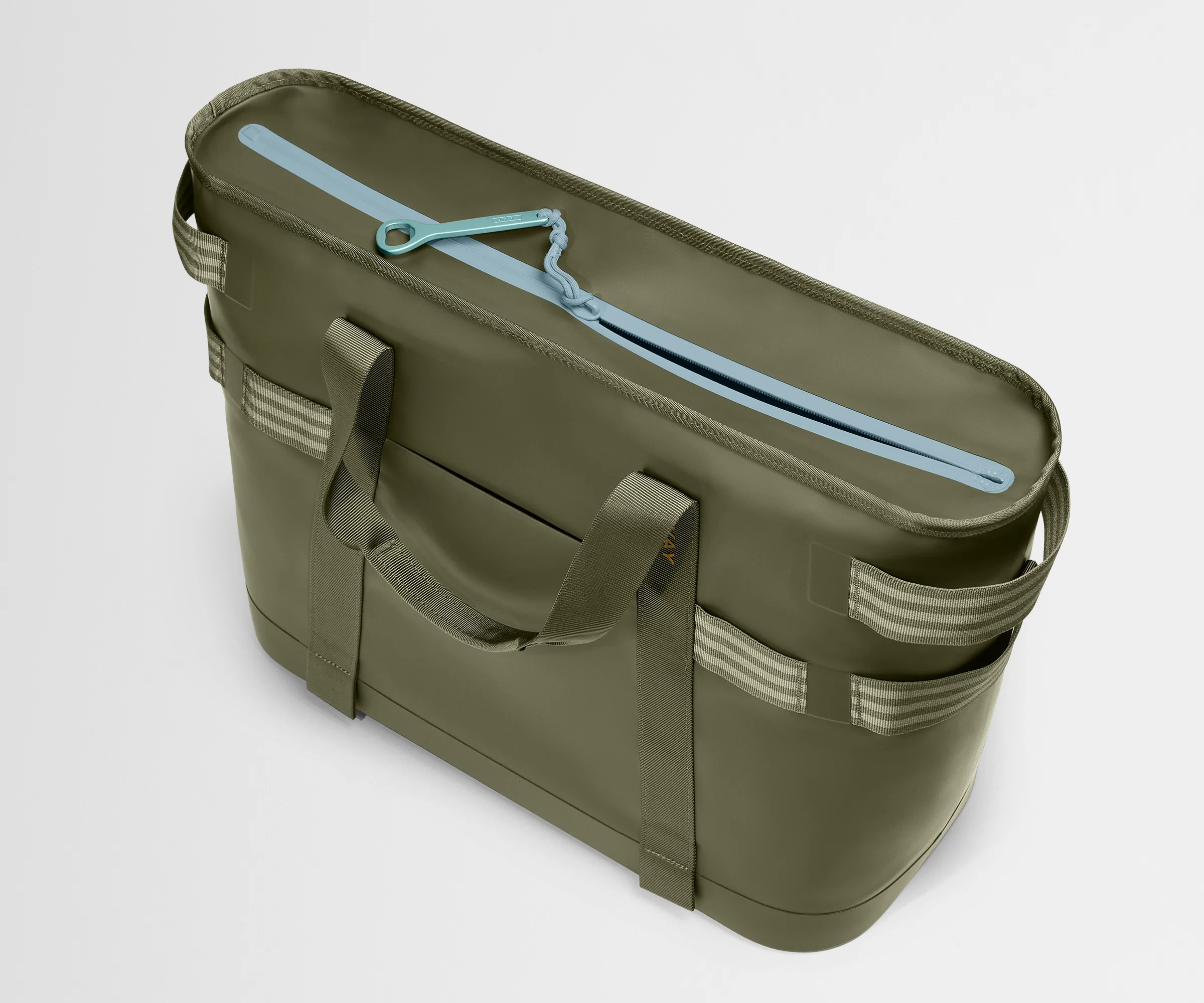 Cooler Tote in Olive Green - Image 8