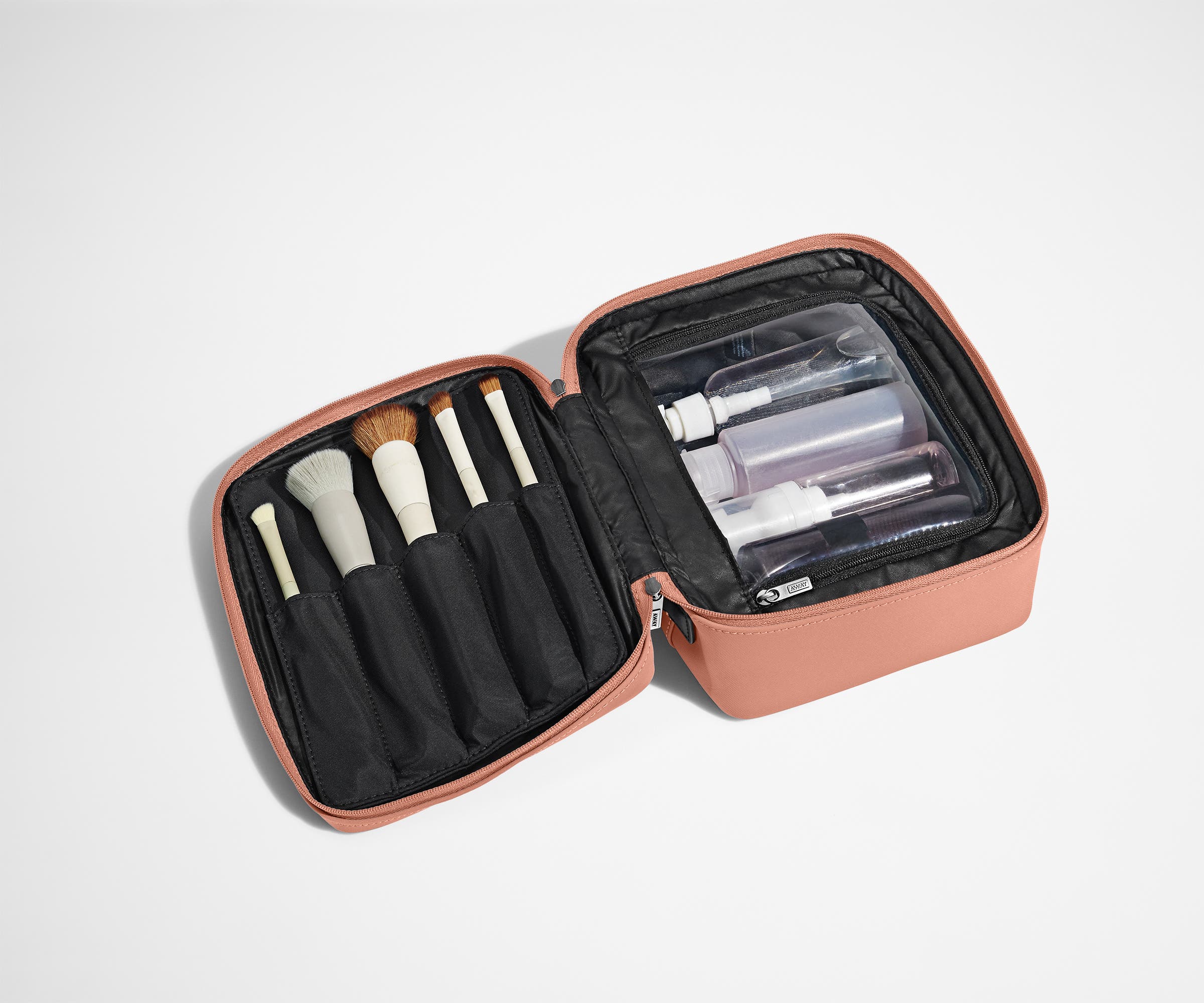 The Cosmetics Bag in Clay Pink - Image 3