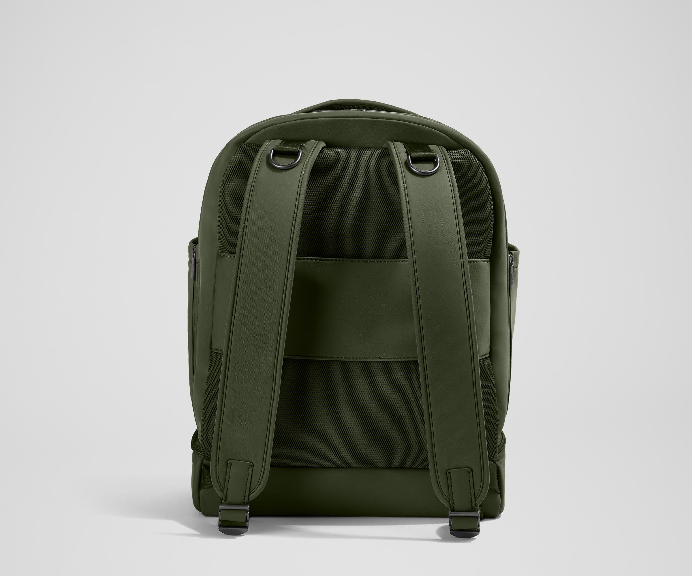The Double Diaper Backpack in Olive Green - Image 2