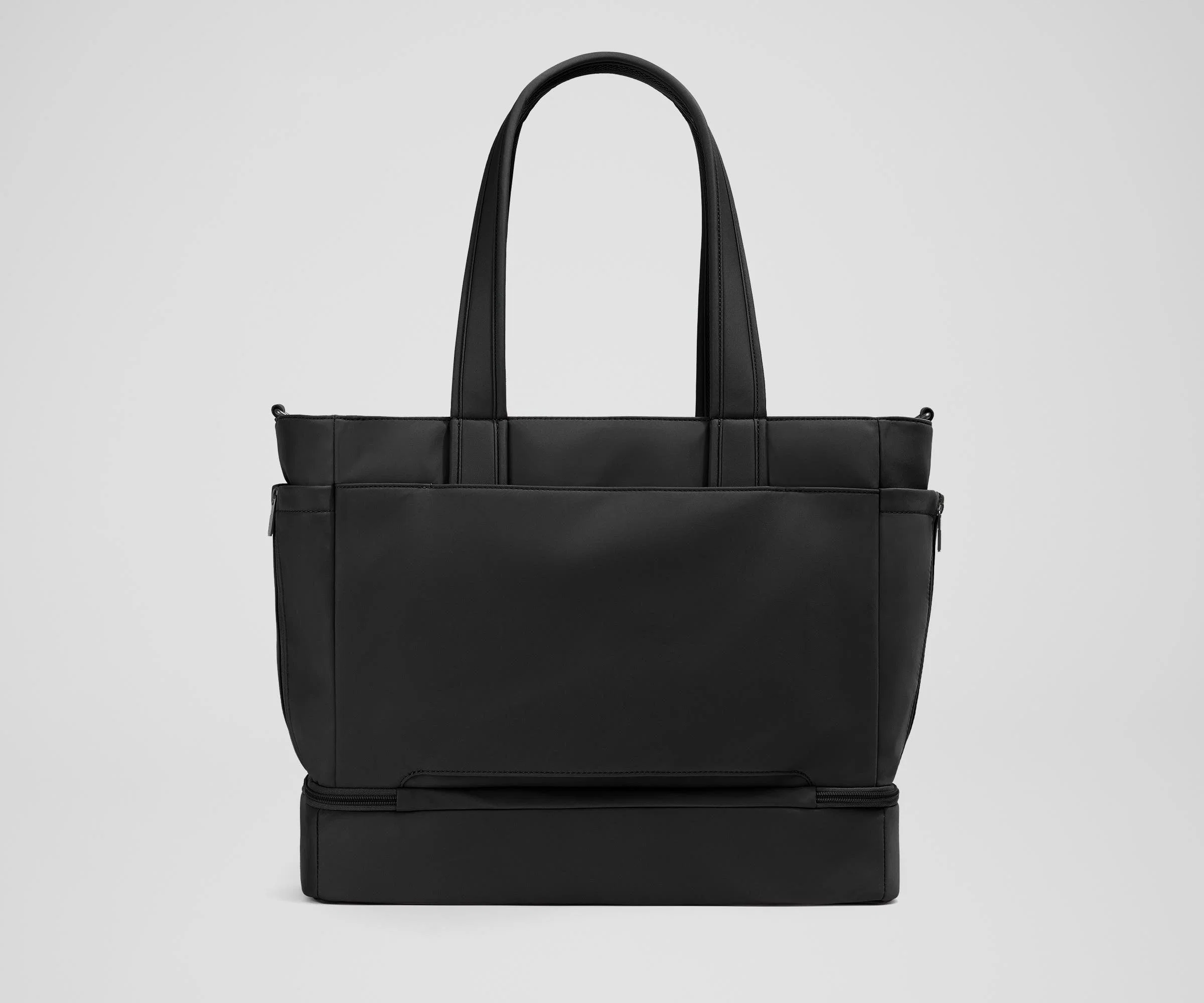 The Double Diaper Tote in Jet Black - Image 2