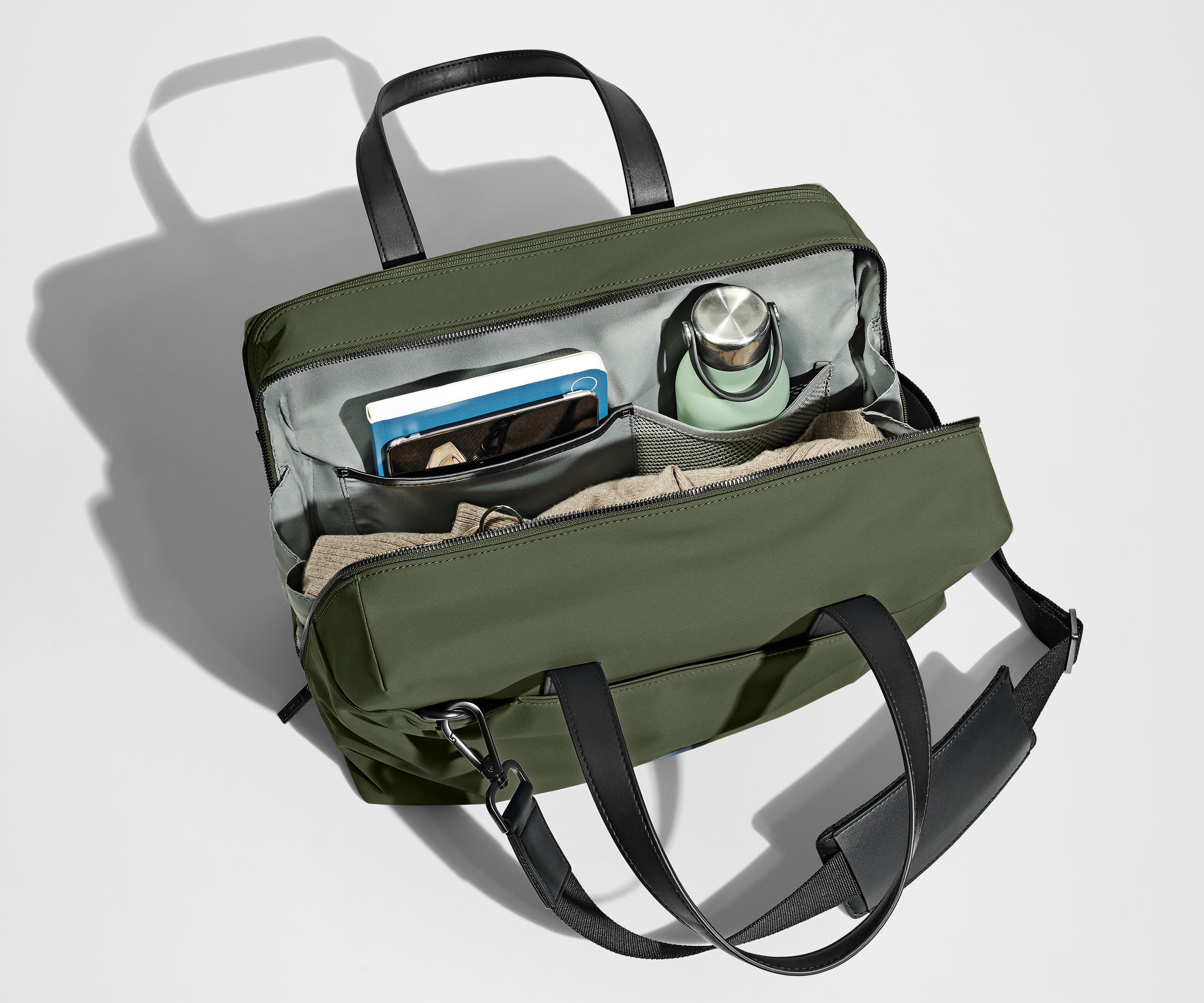 The Everywhere Bag in Olive Green - Image 3