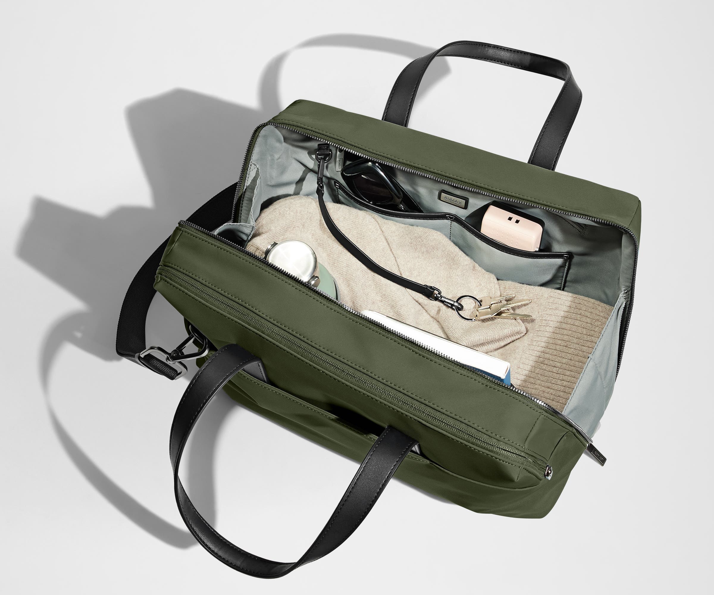 The Everywhere Bag in Olive Green - Image 4