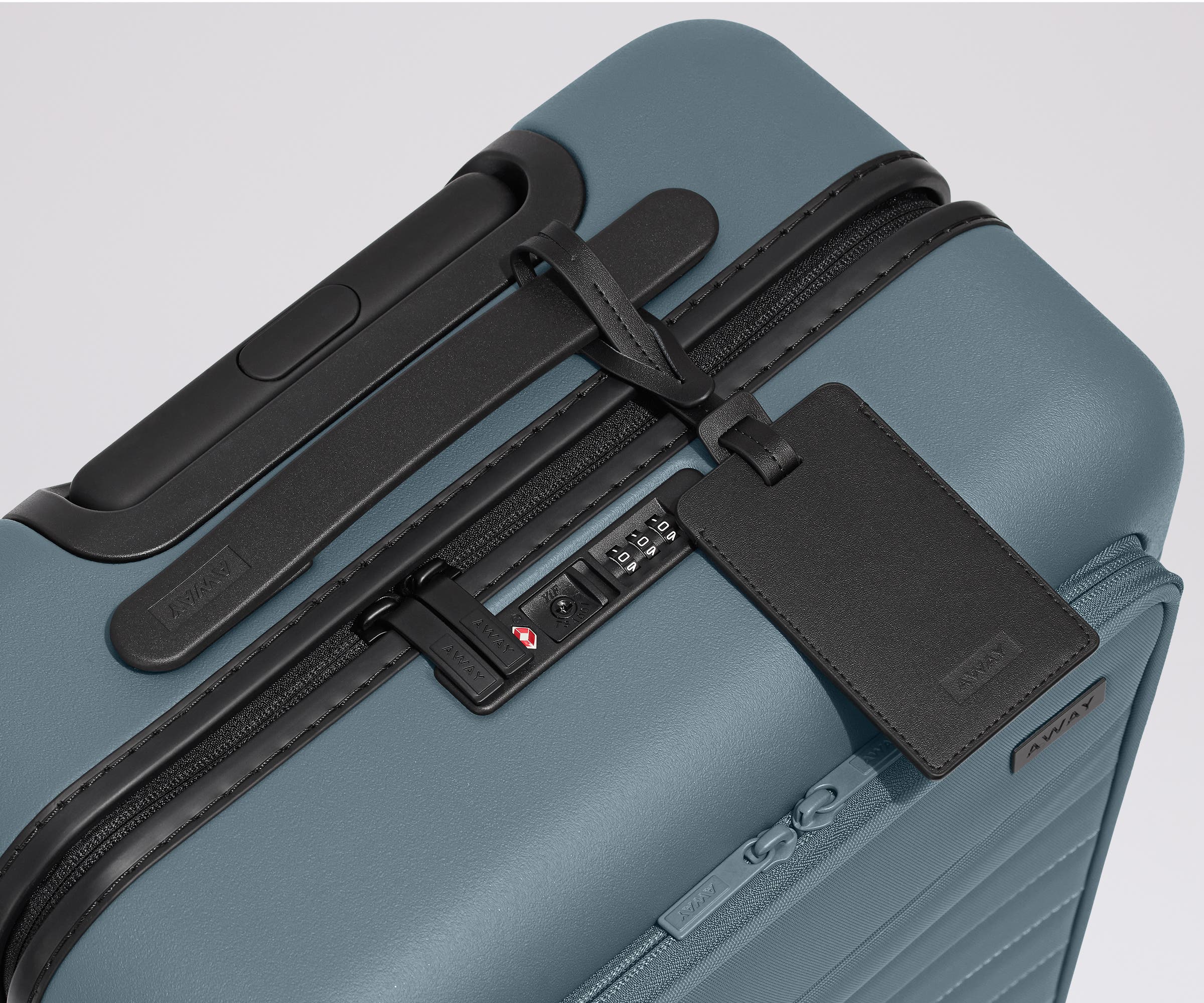 The Executive Bigger Carry-On in Coast Blue - Image 13