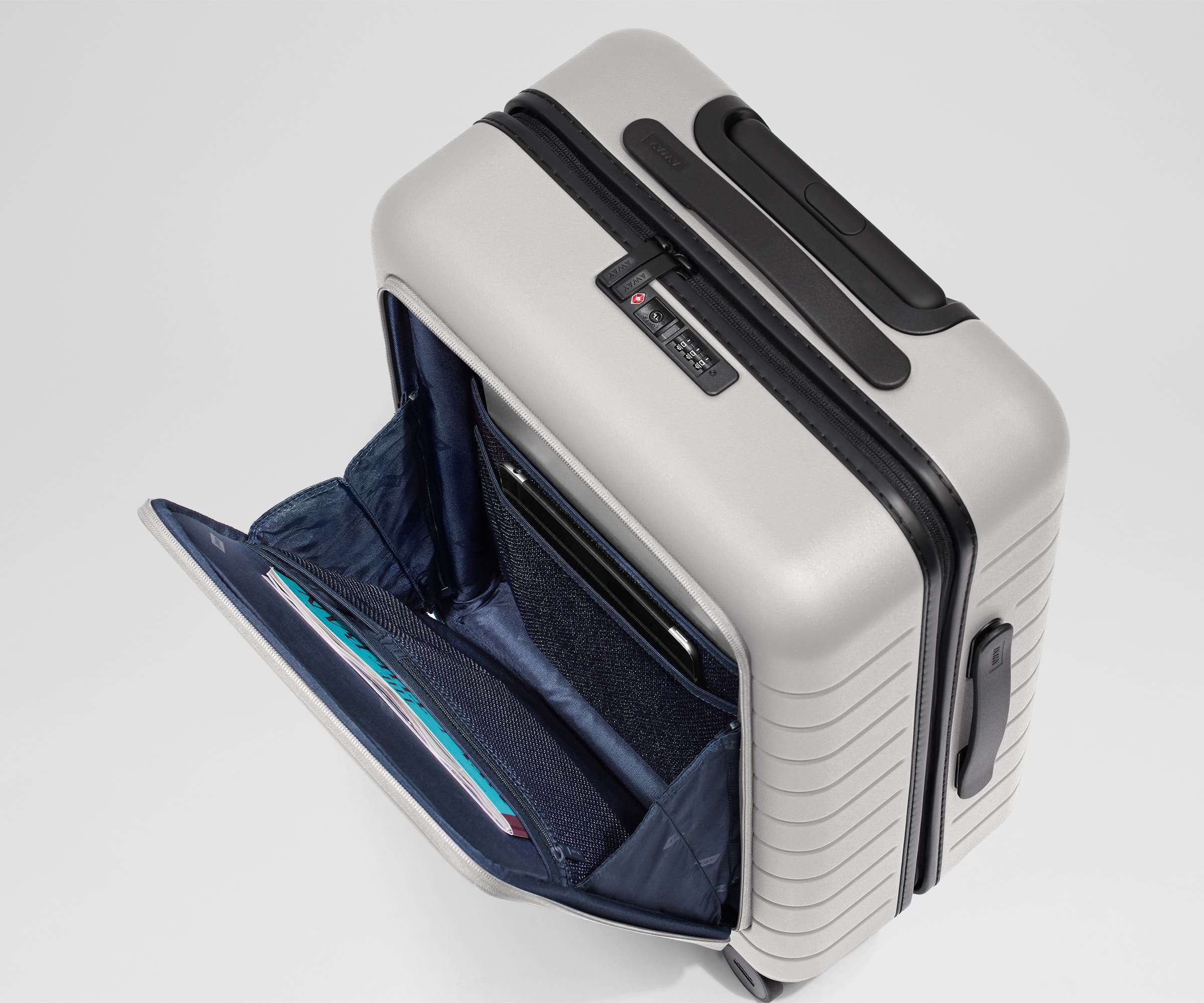 The Executive Carry-On in Cloud Gray - Image 7