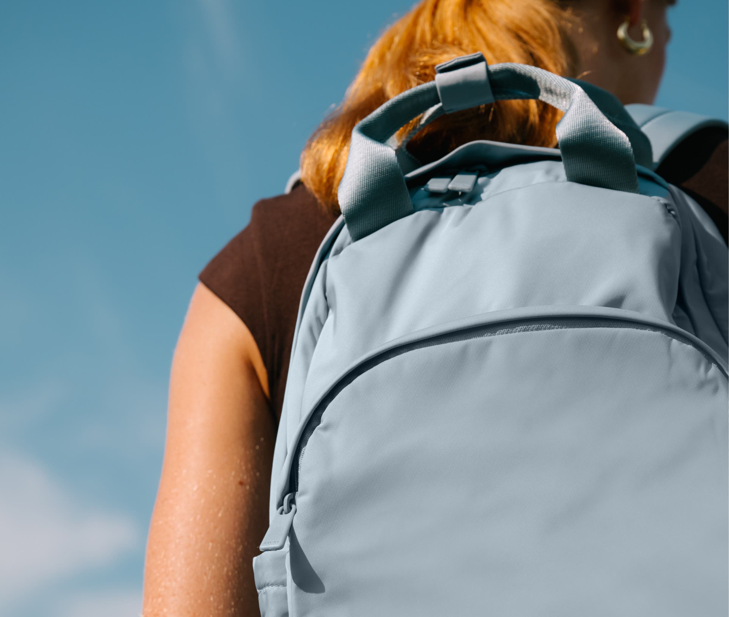Featherlight Backpack in Amaro Brown - Image 6