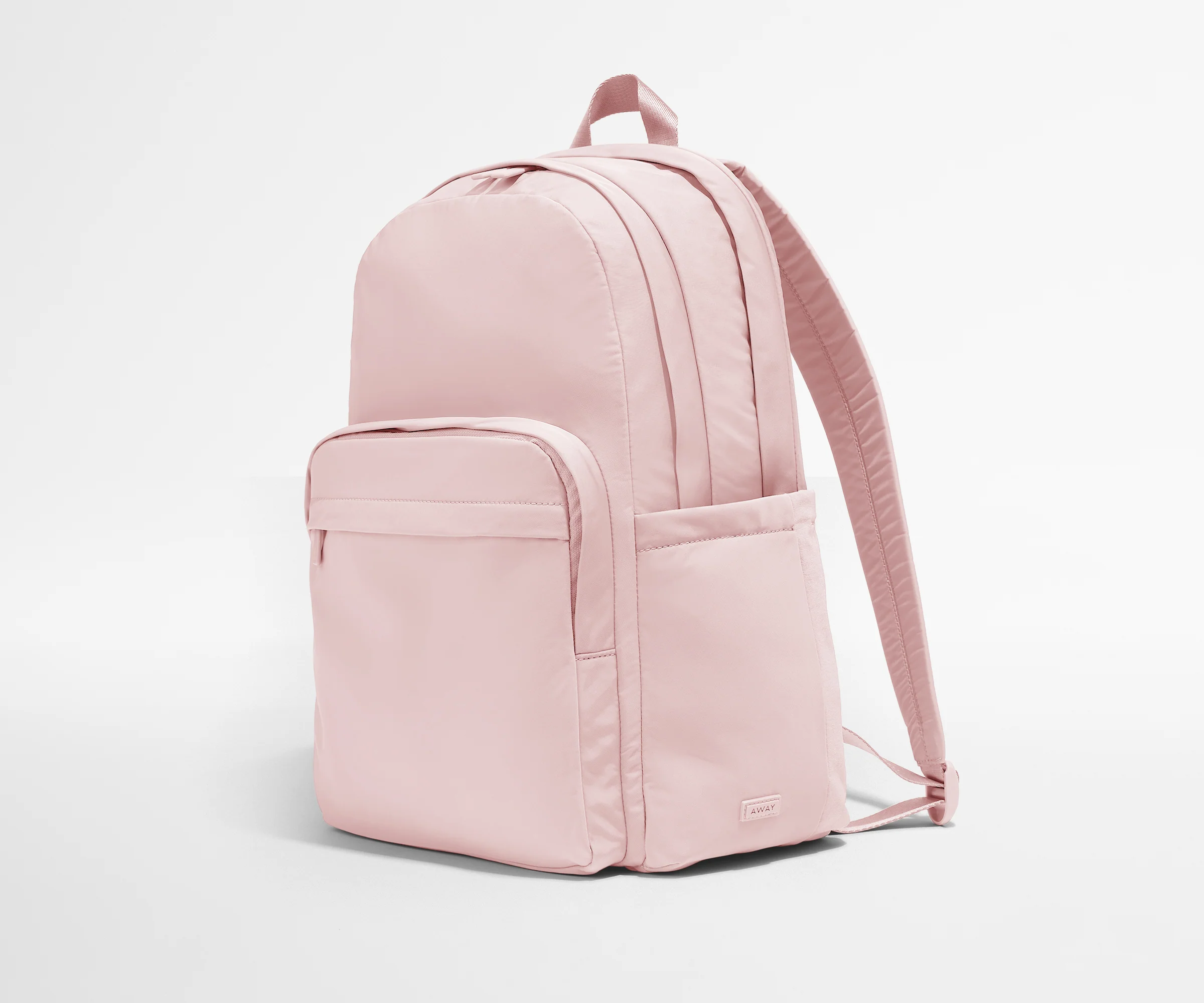 Large Featherlight Backpack in Blush Pink - Image 2