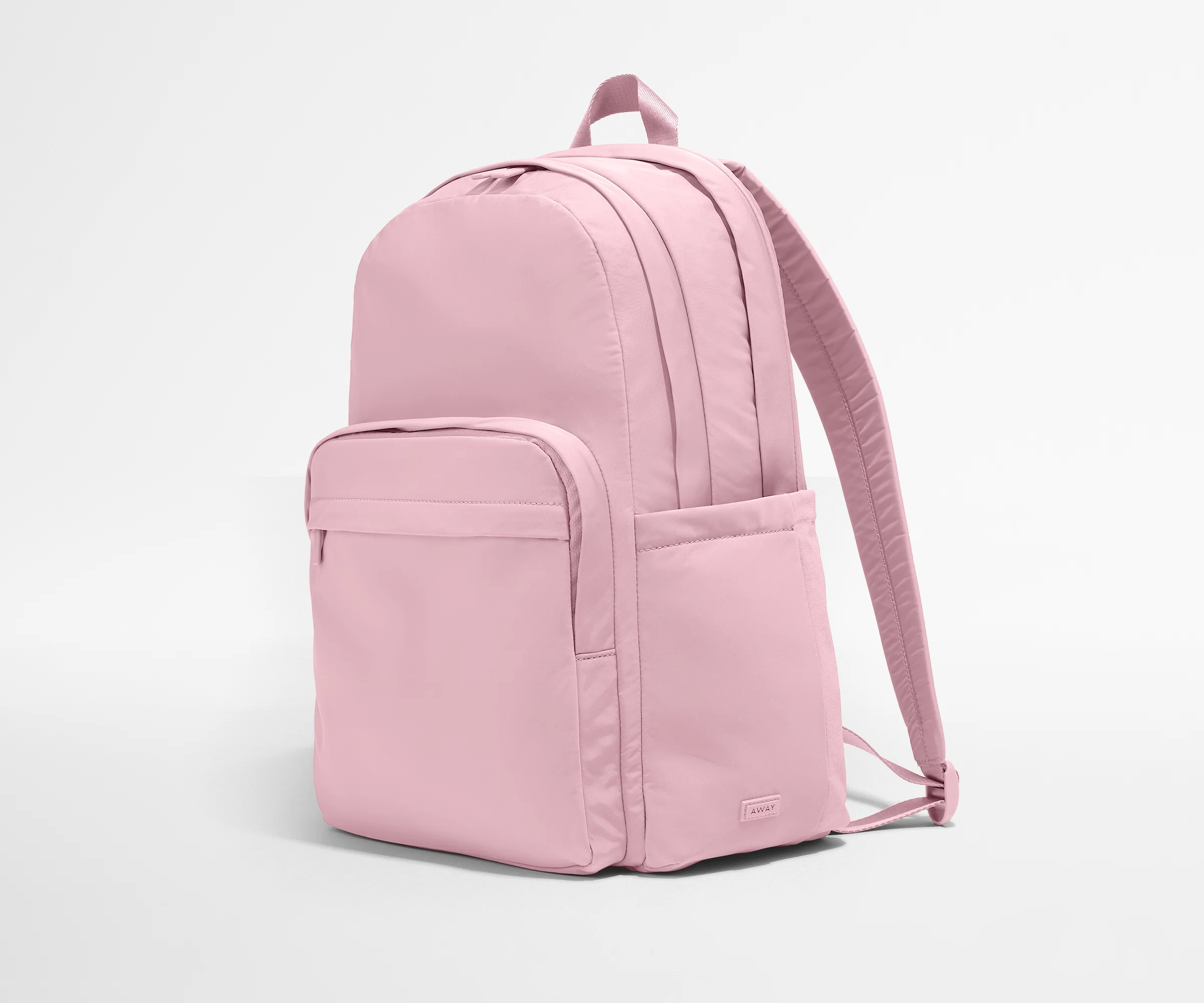 Large Featherlight Backpack in Glacial Pink - Image 2