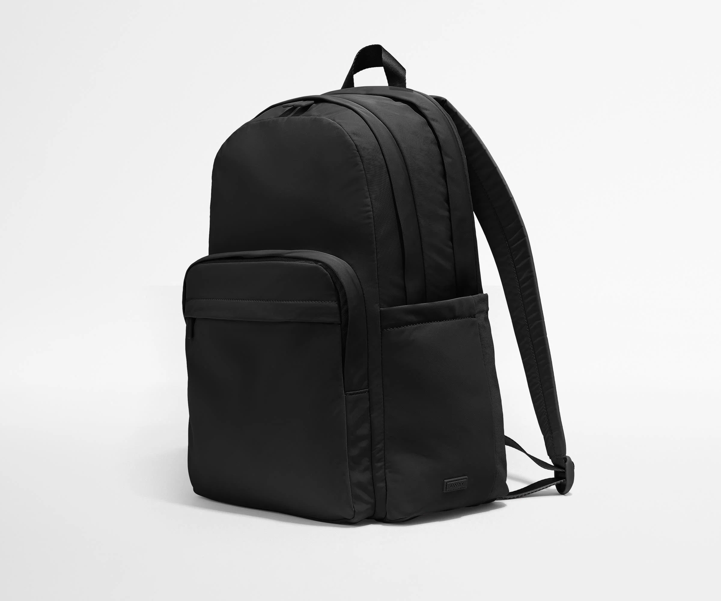 Large Featherlight Backpack in Jet Black - Image 3