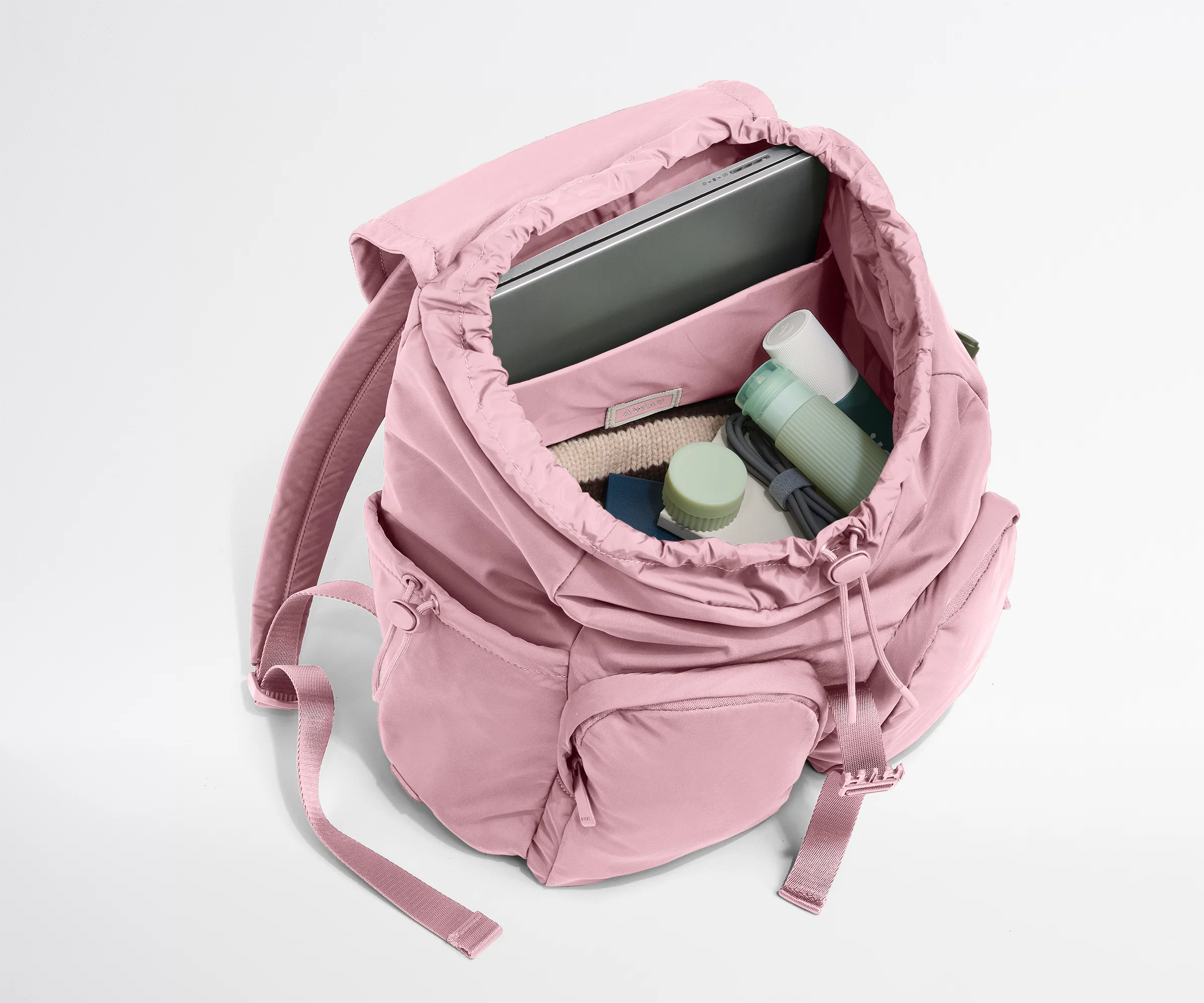 Featherlight Cargo Backpack in Glacial Pink - Image 3