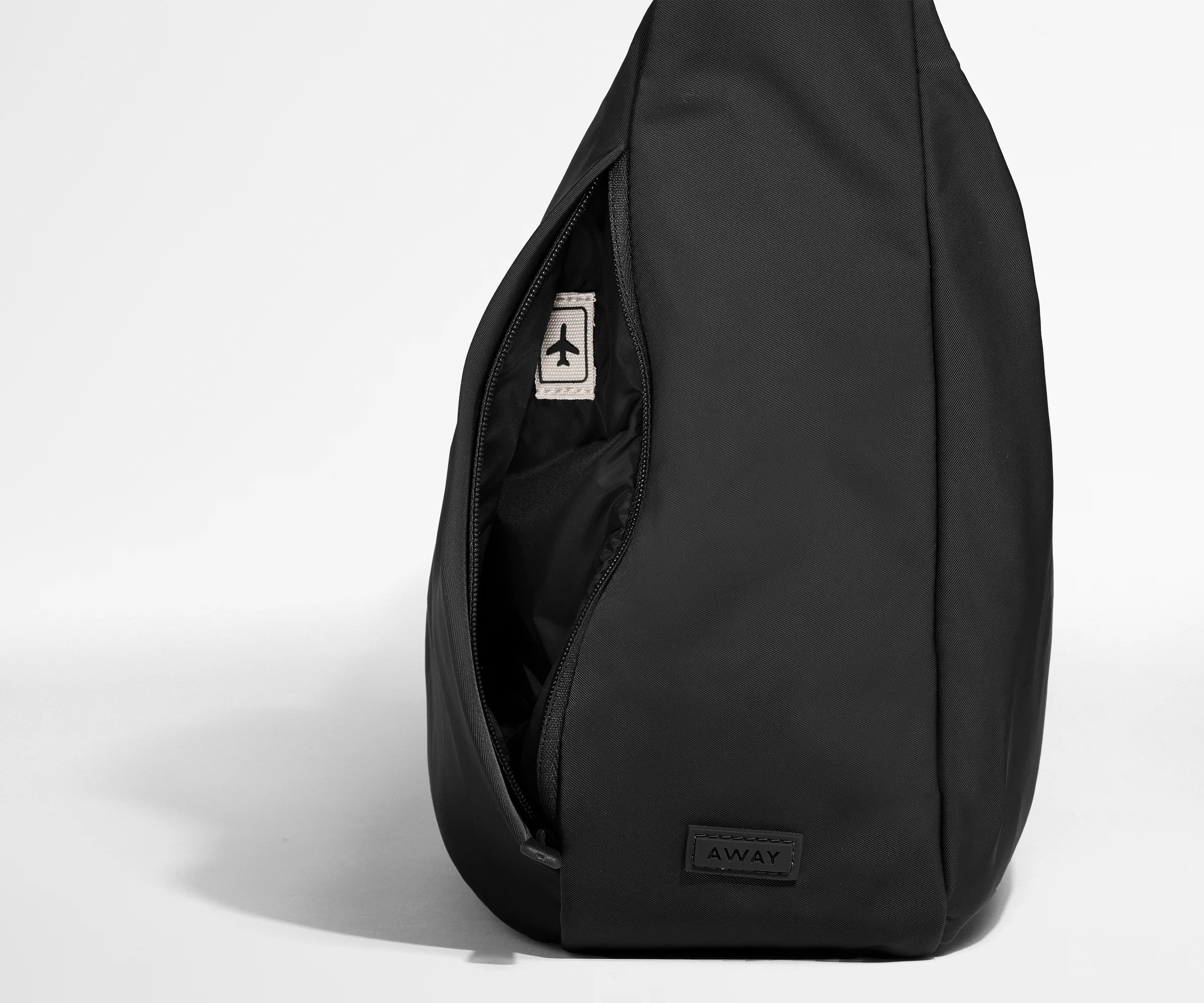 Featherlight Crossbody in Jet Black - Image 4
