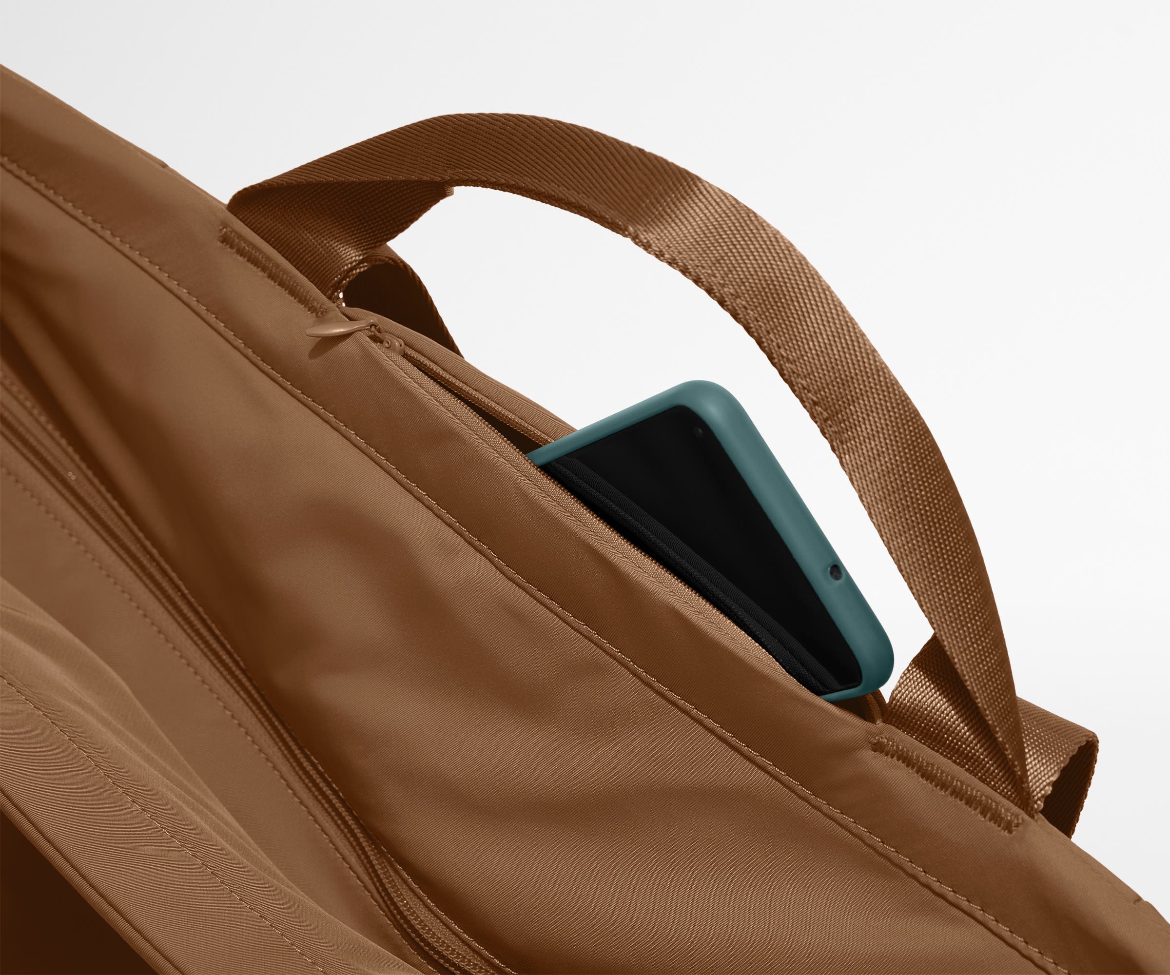 Large Featherlight Tote in Amaro Brown - Image 8