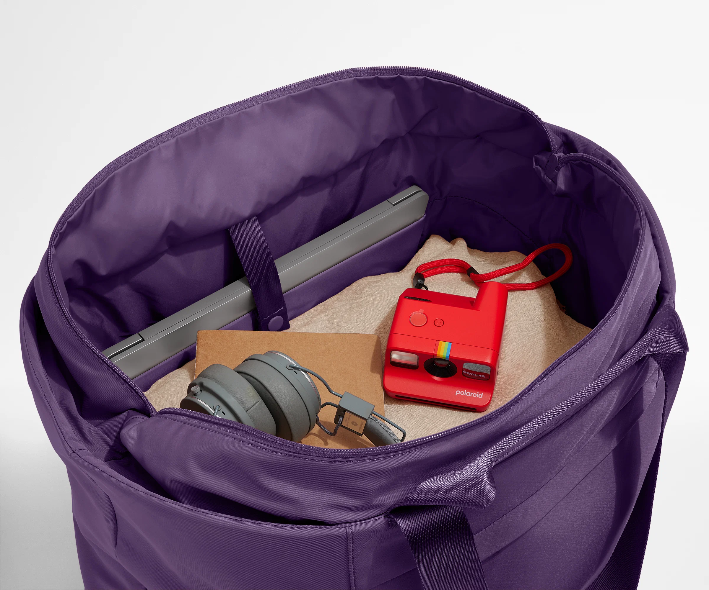 Large Featherlight Tote in Misty Purple - Image 6