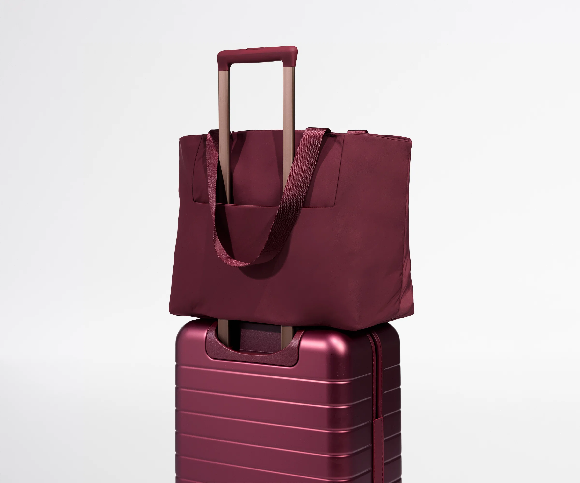 Featherlight Tote in Ruby Haze - Image 6
