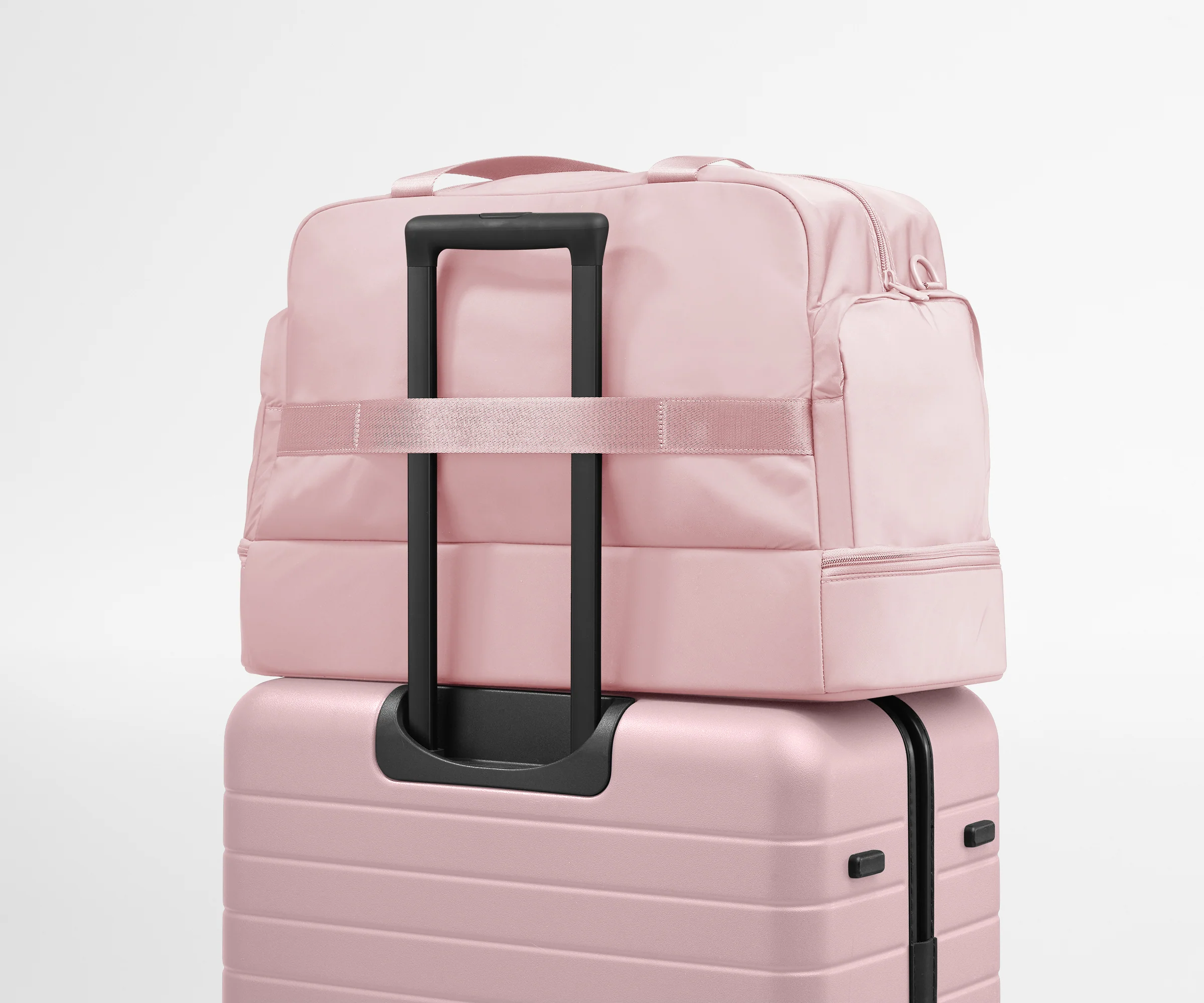 Featherlight Weekender in Blush Pink - Image 7