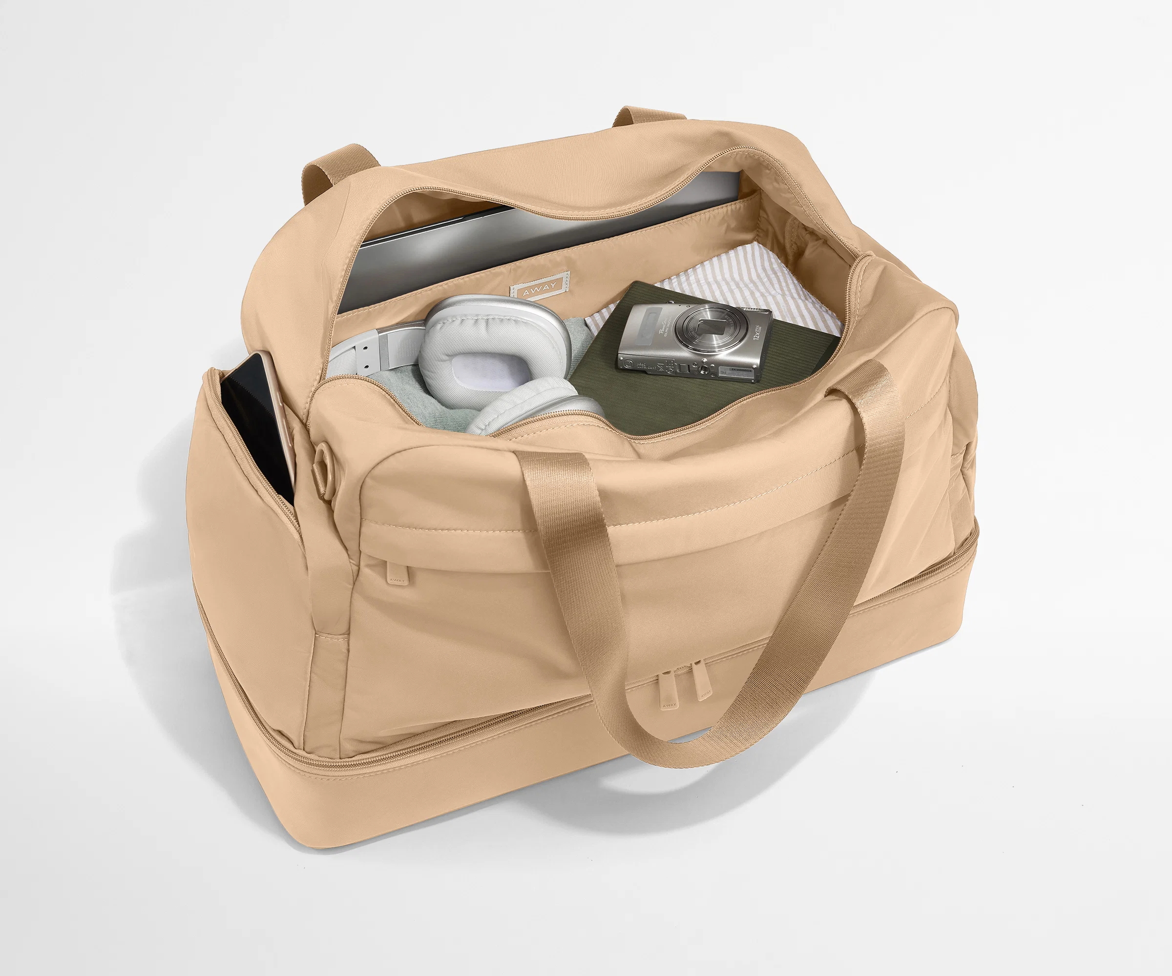Featherlight Weekender in Camel Brown - Image 4