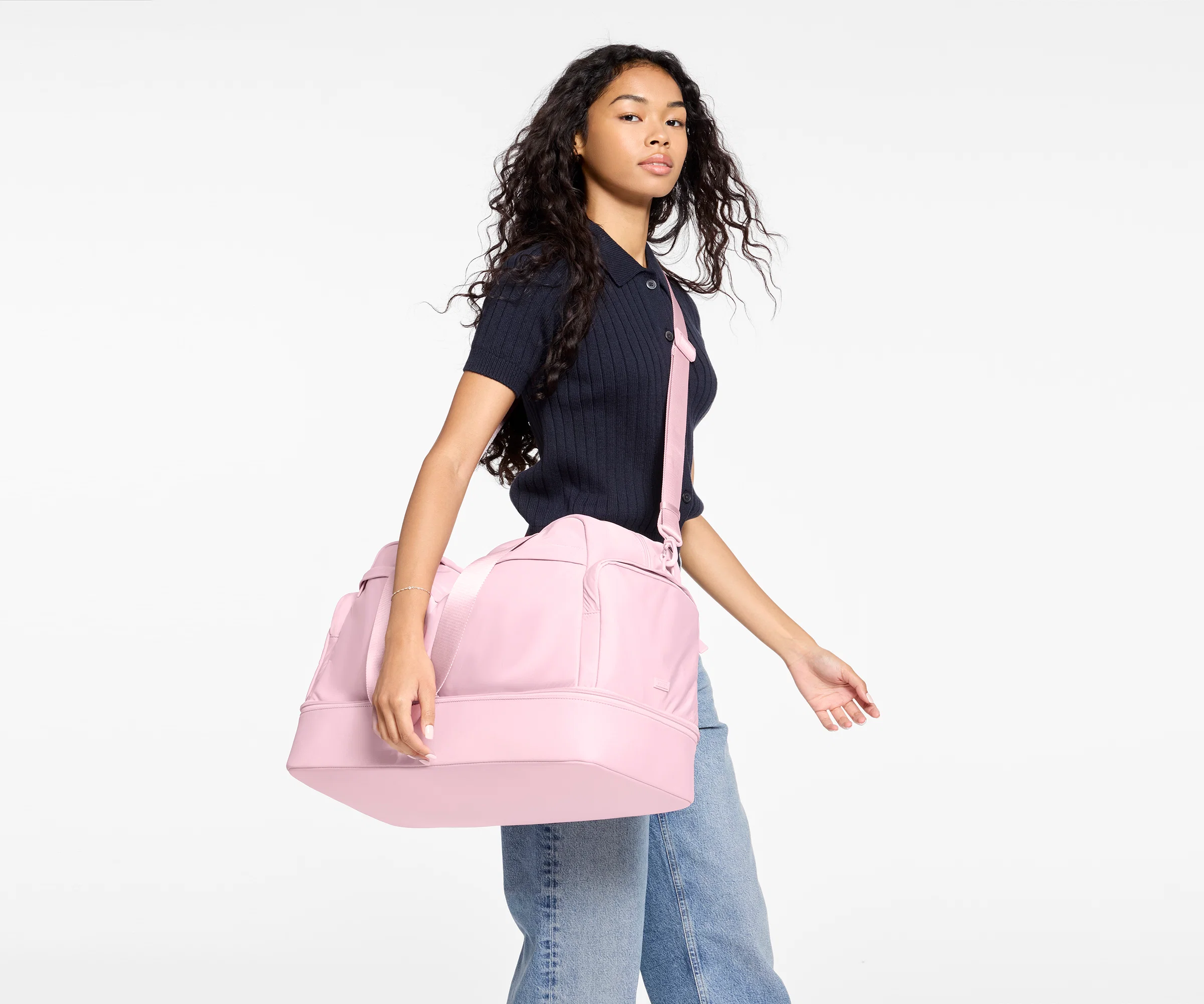 Featherlight Weekender in Glacial Pink - Image 2
