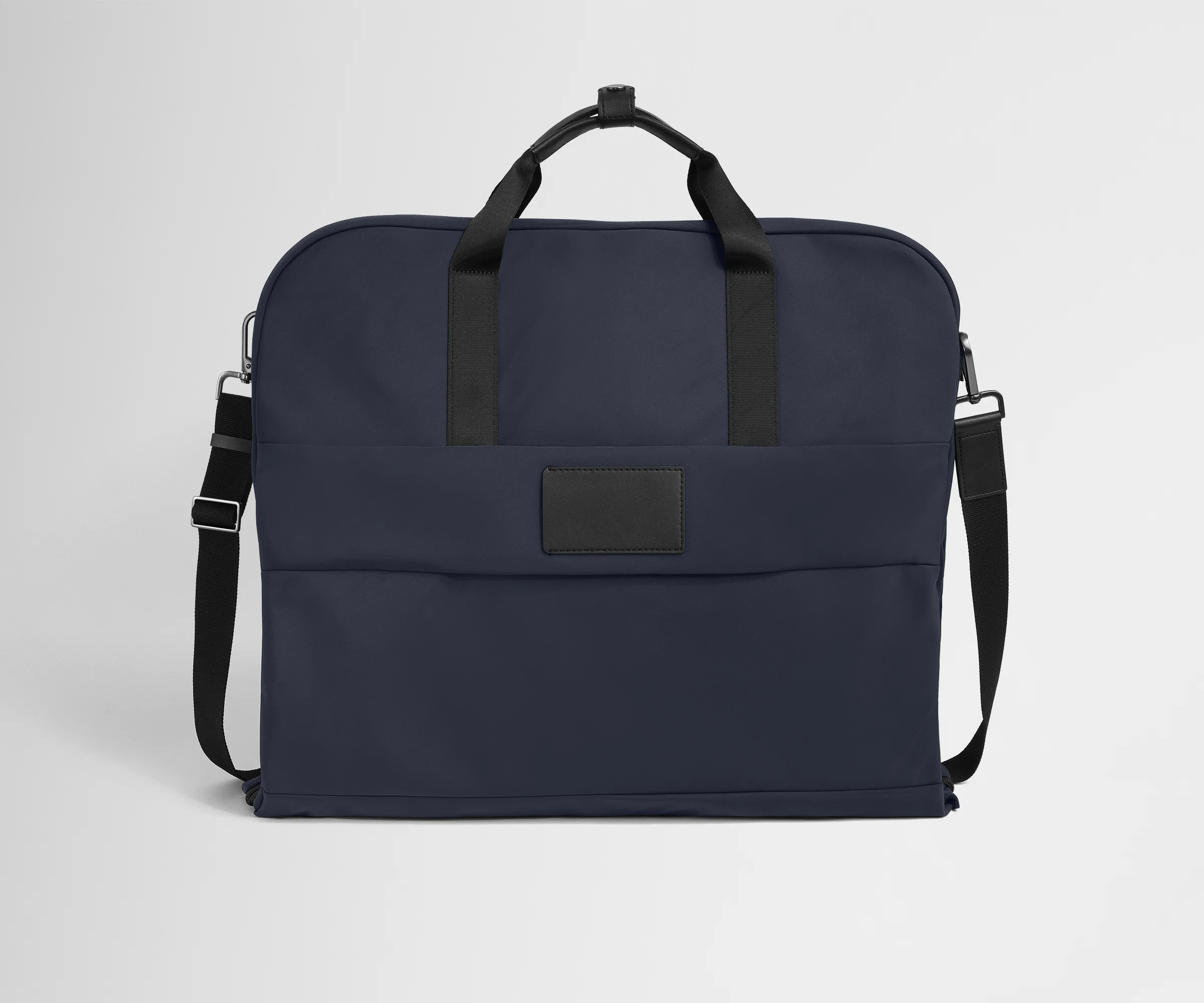 Garment Bag in Navy Blue - Image 7