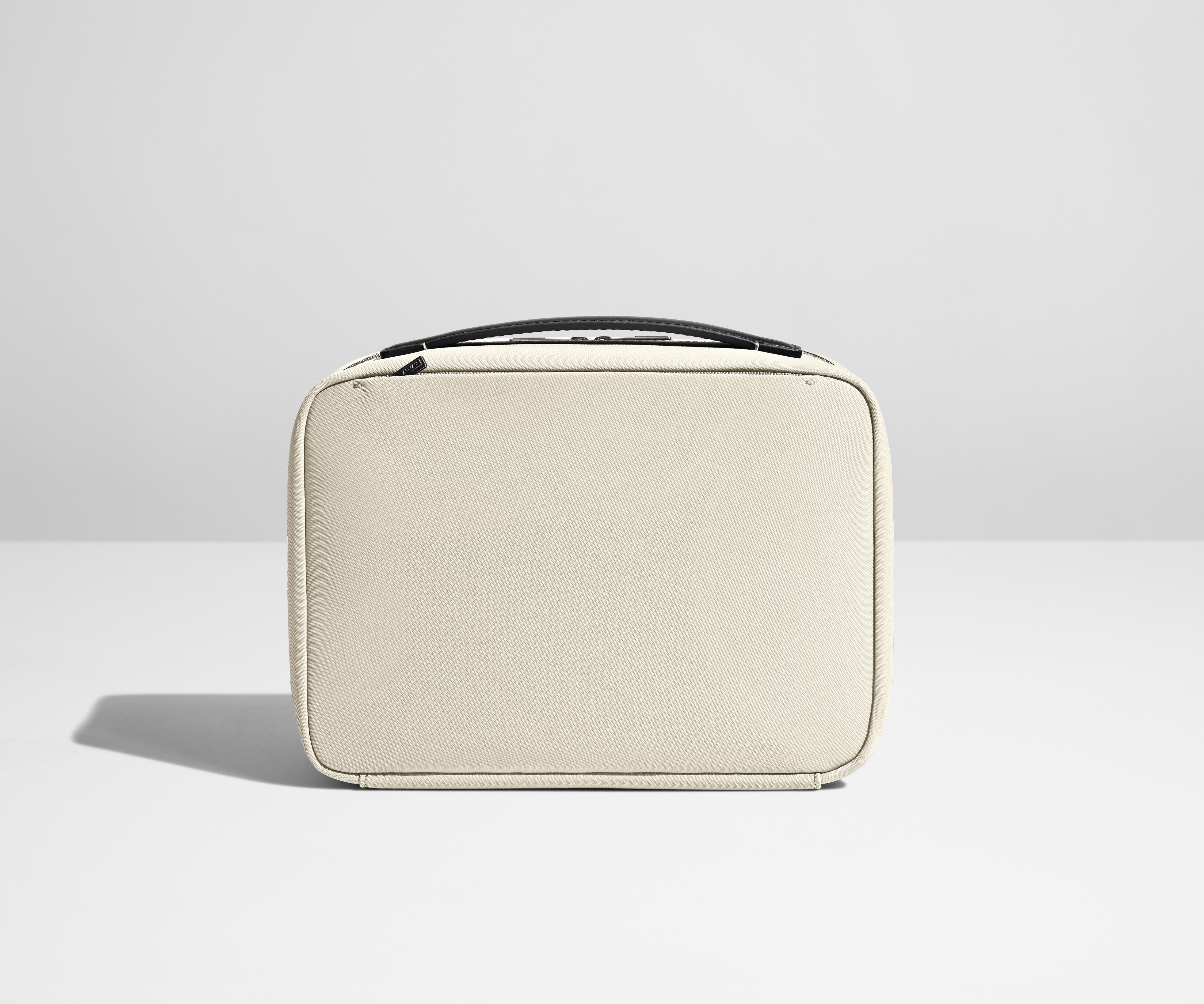 The Hanging Toiletry Bag in Salt White - Image 2