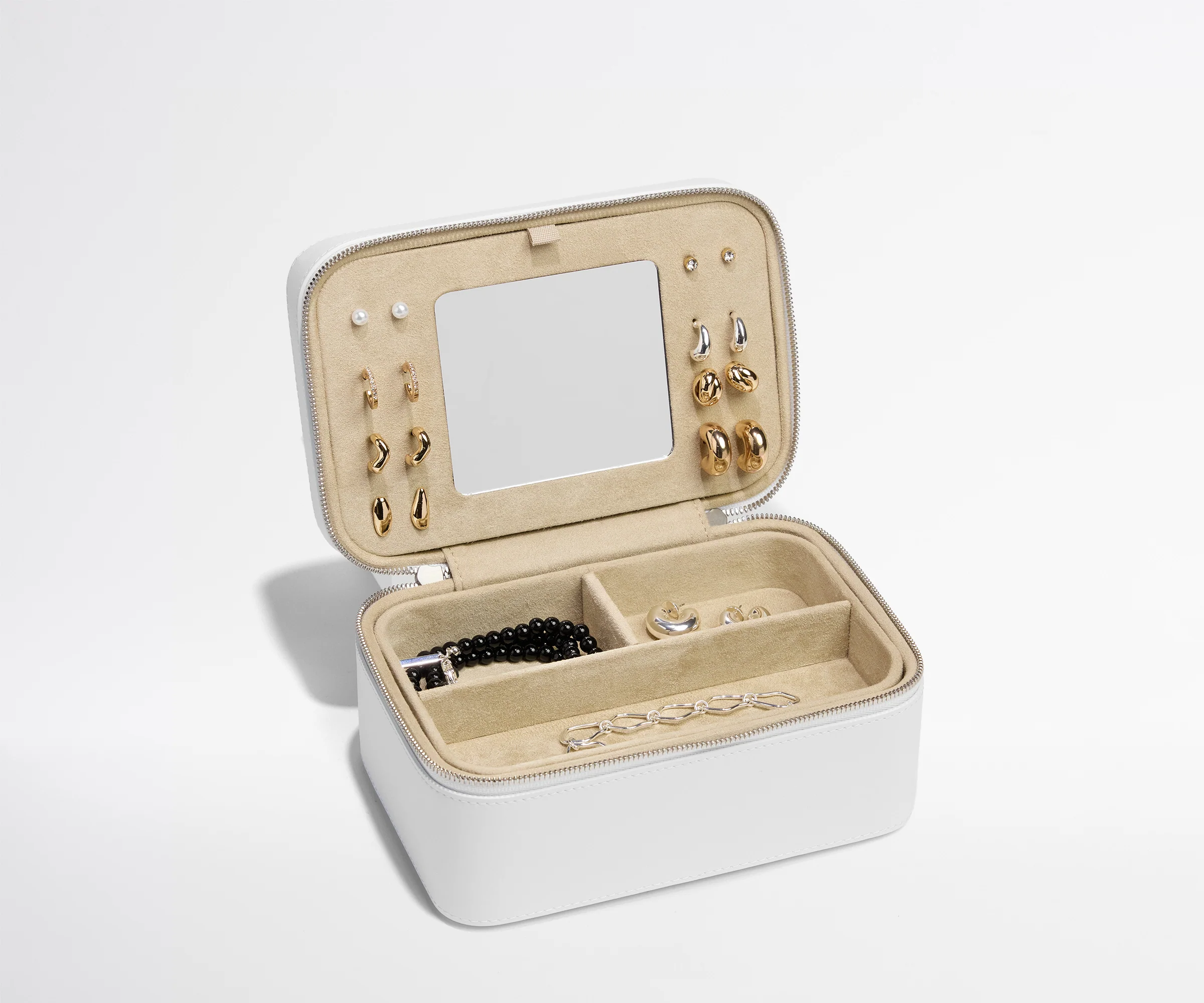 Keepsake Jewelry Case in Pearl White - Image 2