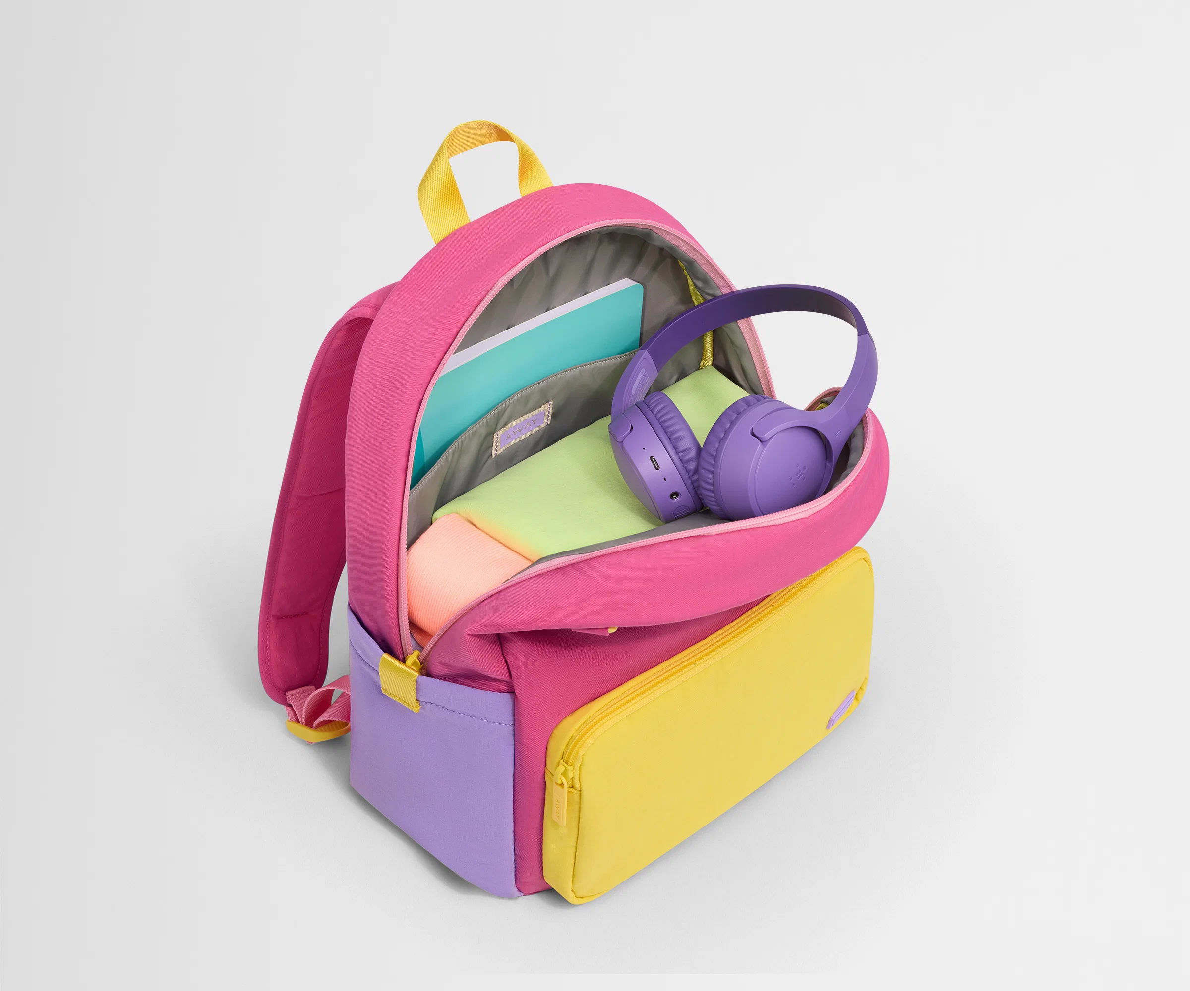 Kids Backpack in Cotton Candy Pink - Image 2