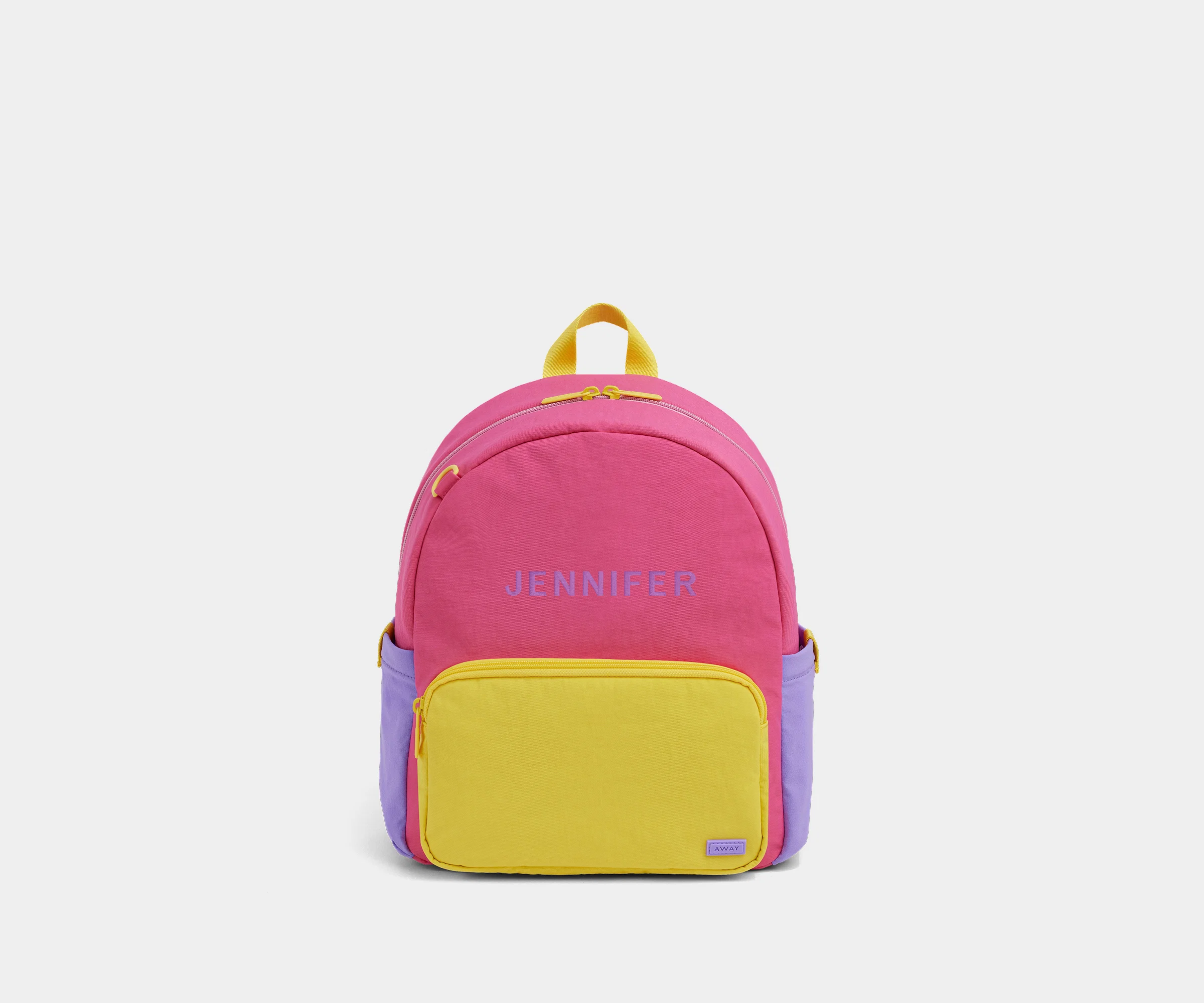 Kids Backpack in Cotton Candy Pink - Image 9