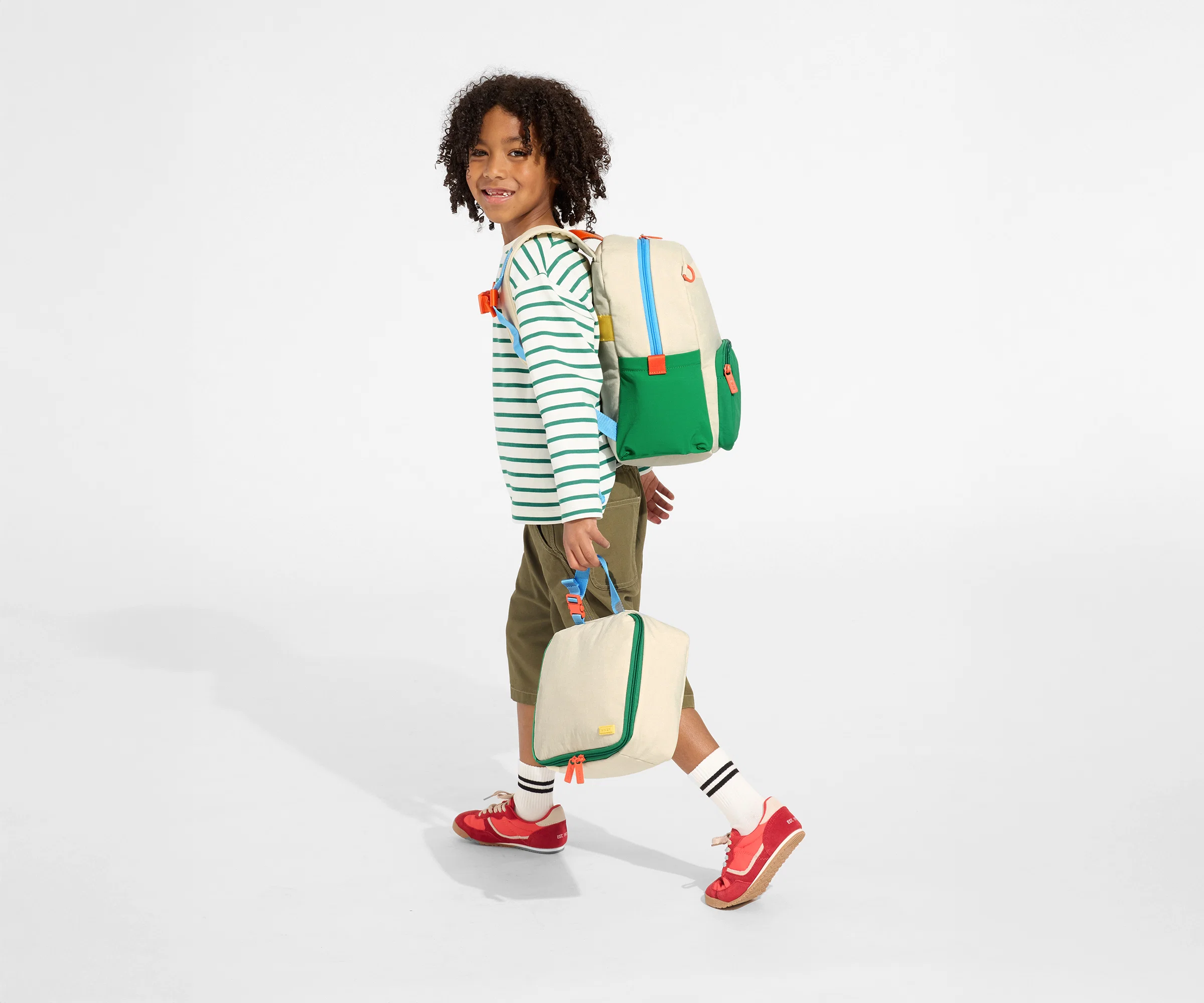Kids Backpack in Marshmallow White - Image 4