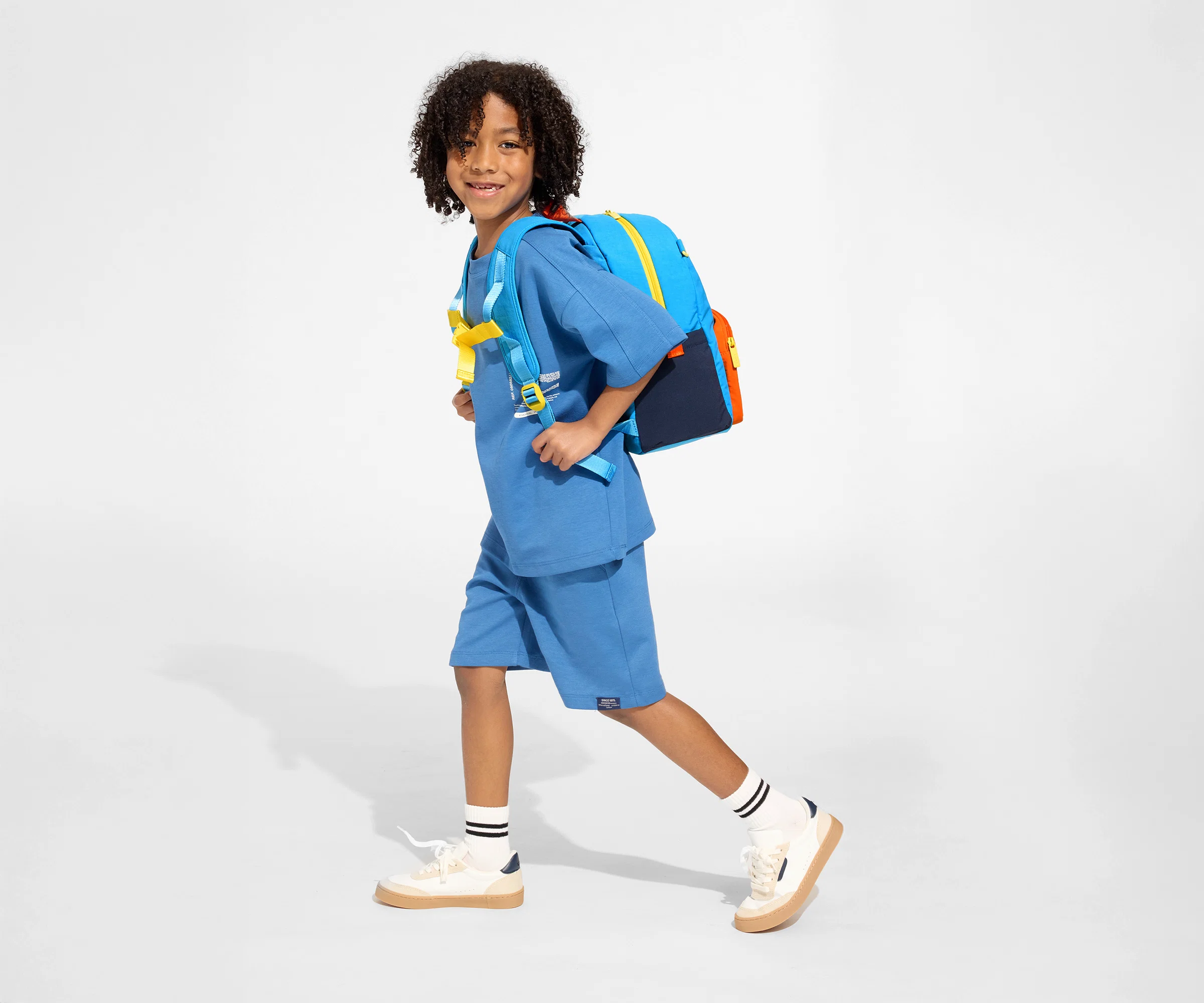 Kids Backpack in Splash Blue - Image 3