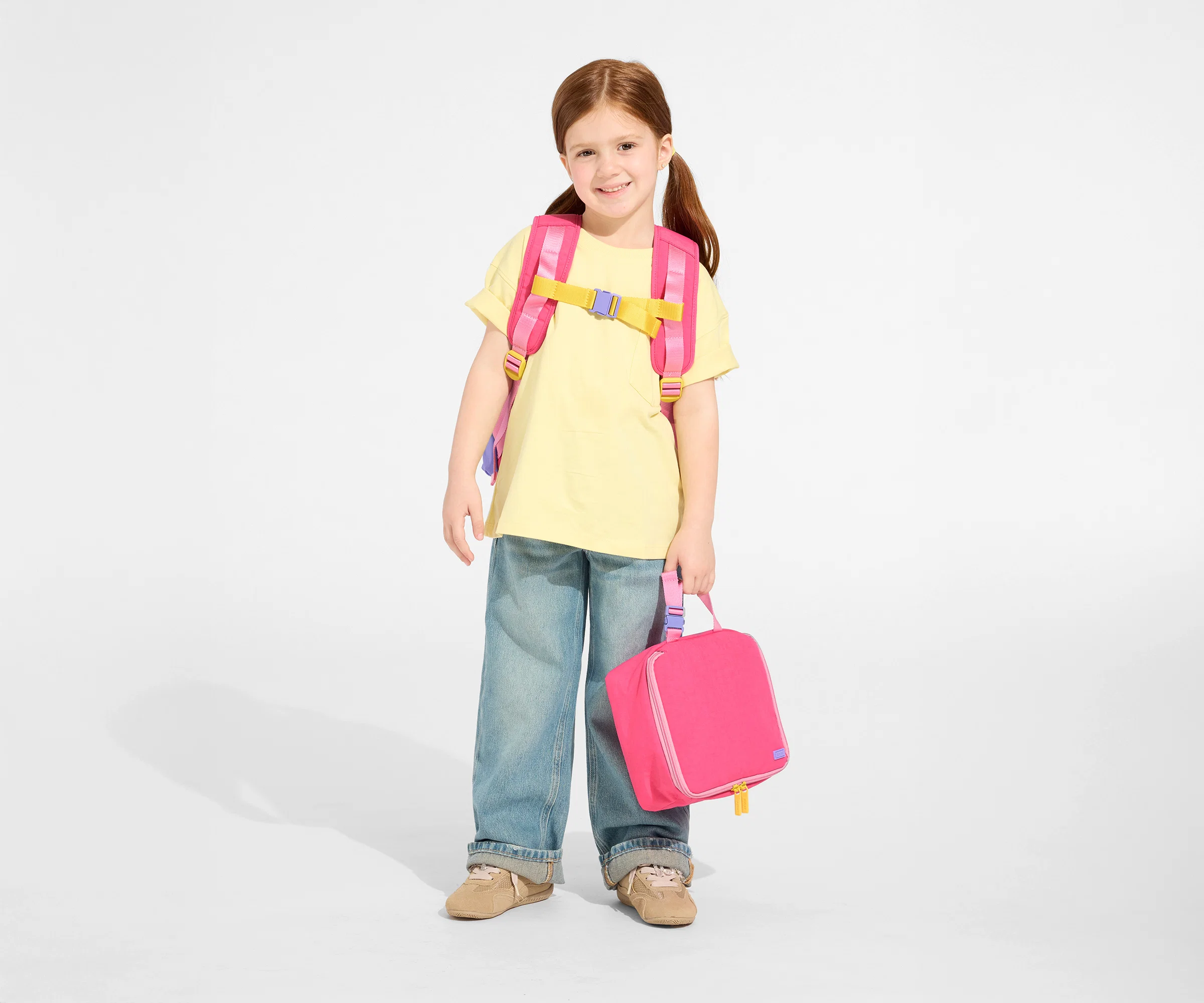 Kids Lunch Box in Cotton Candy Pink - Image 7