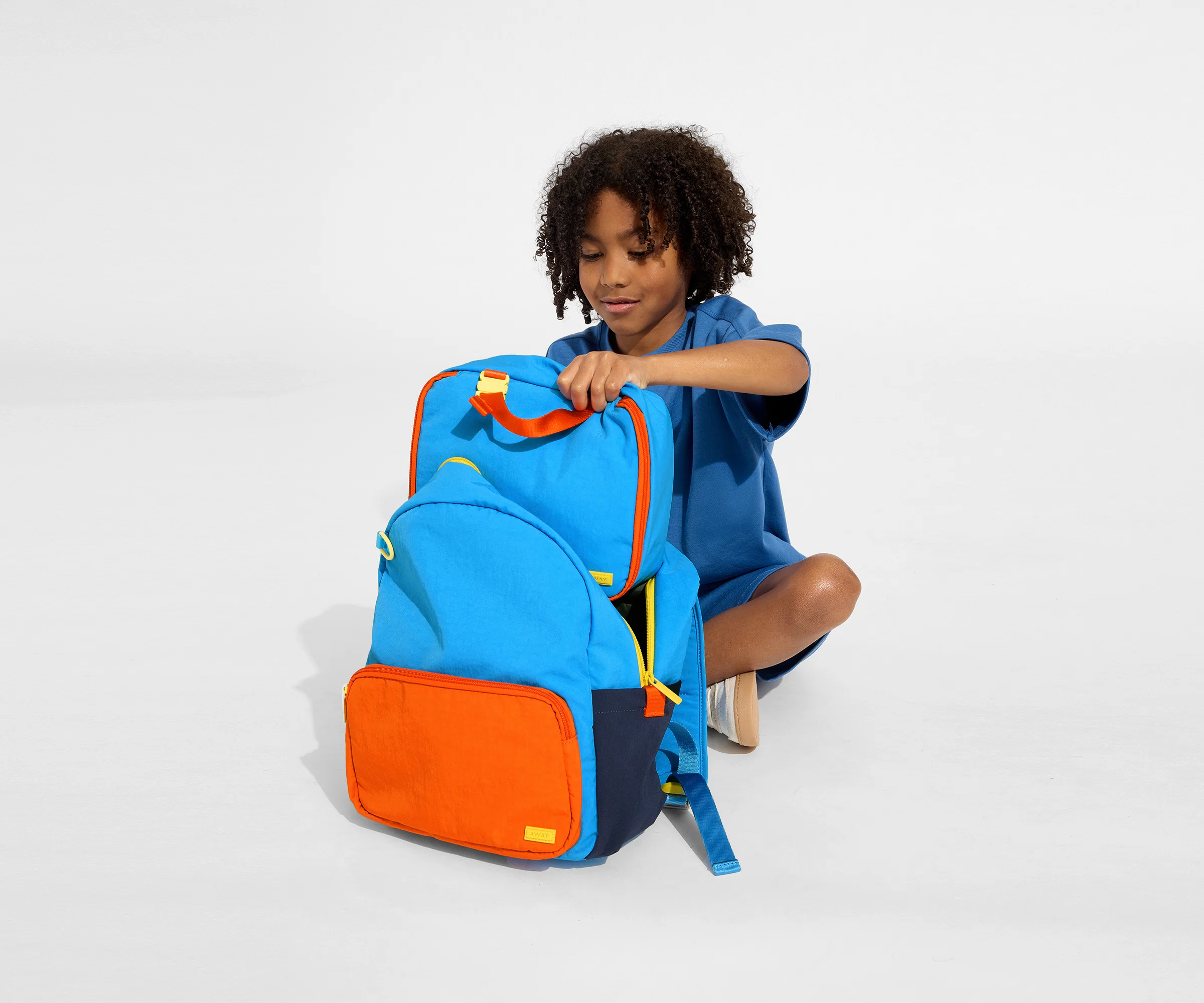 Kids Lunch Box in Splash Blue - Image 8
