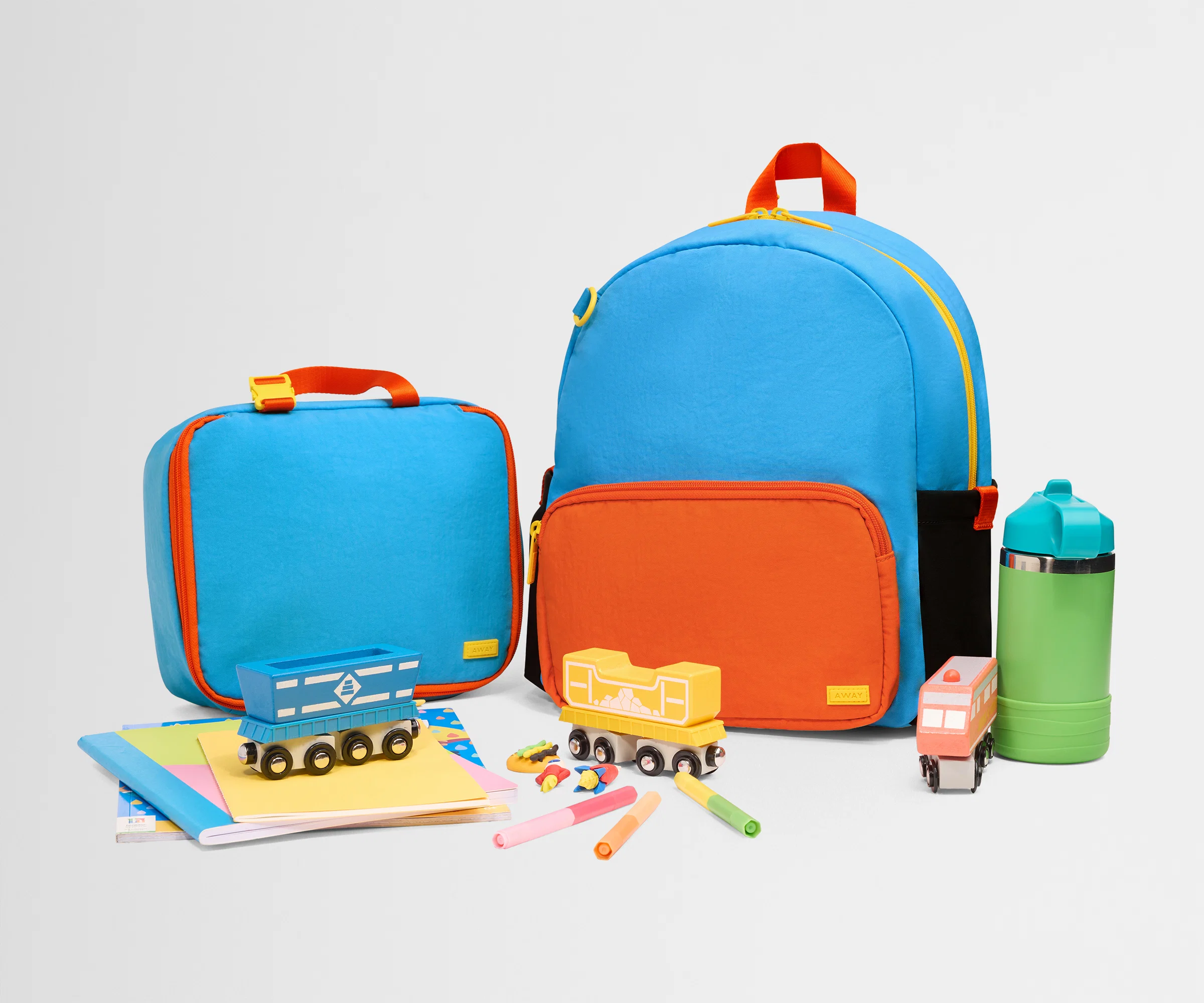 Kids Backpack in Splash Blue - Image 7