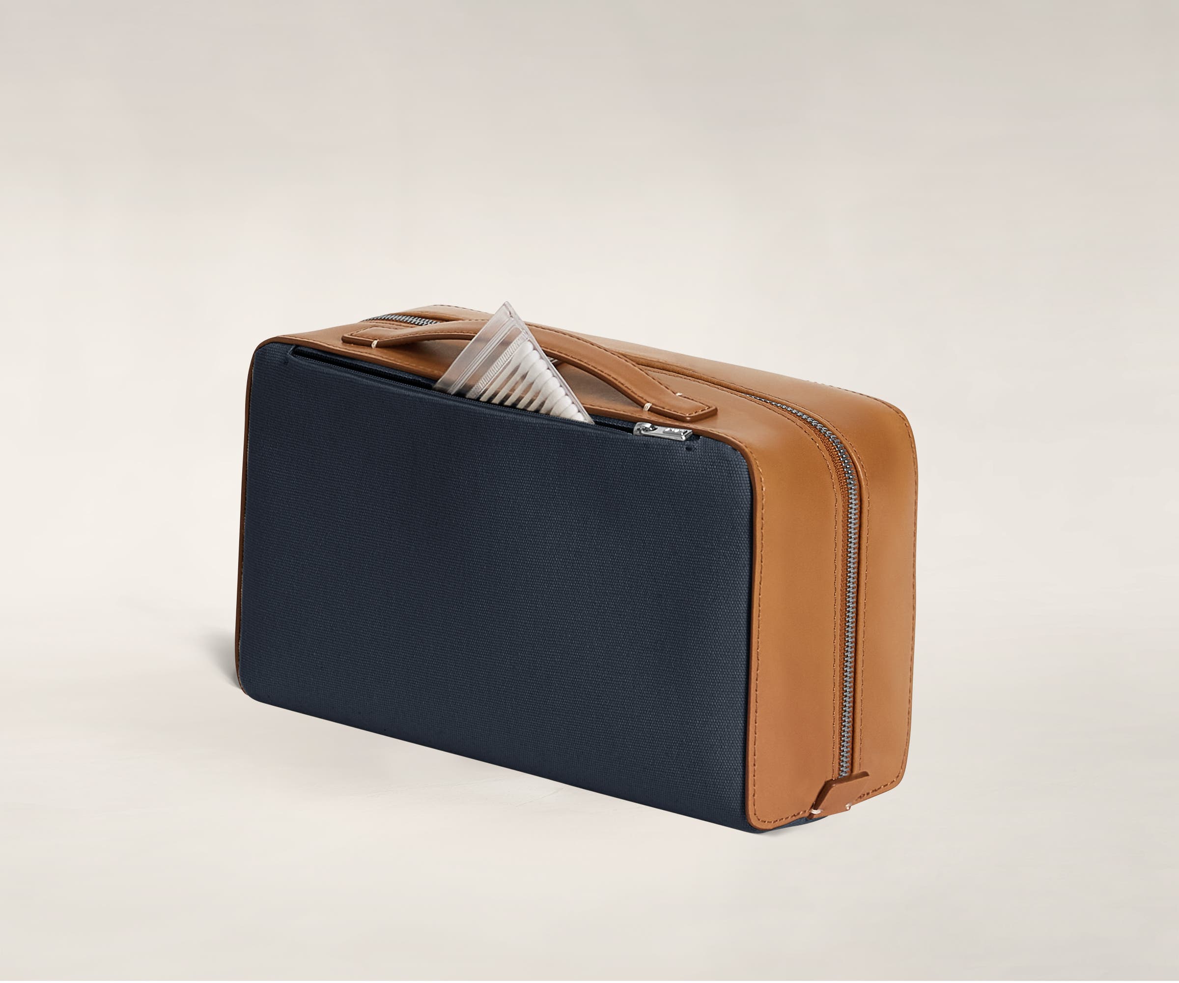 The Large Toiletry Bag in Marine - Image 6