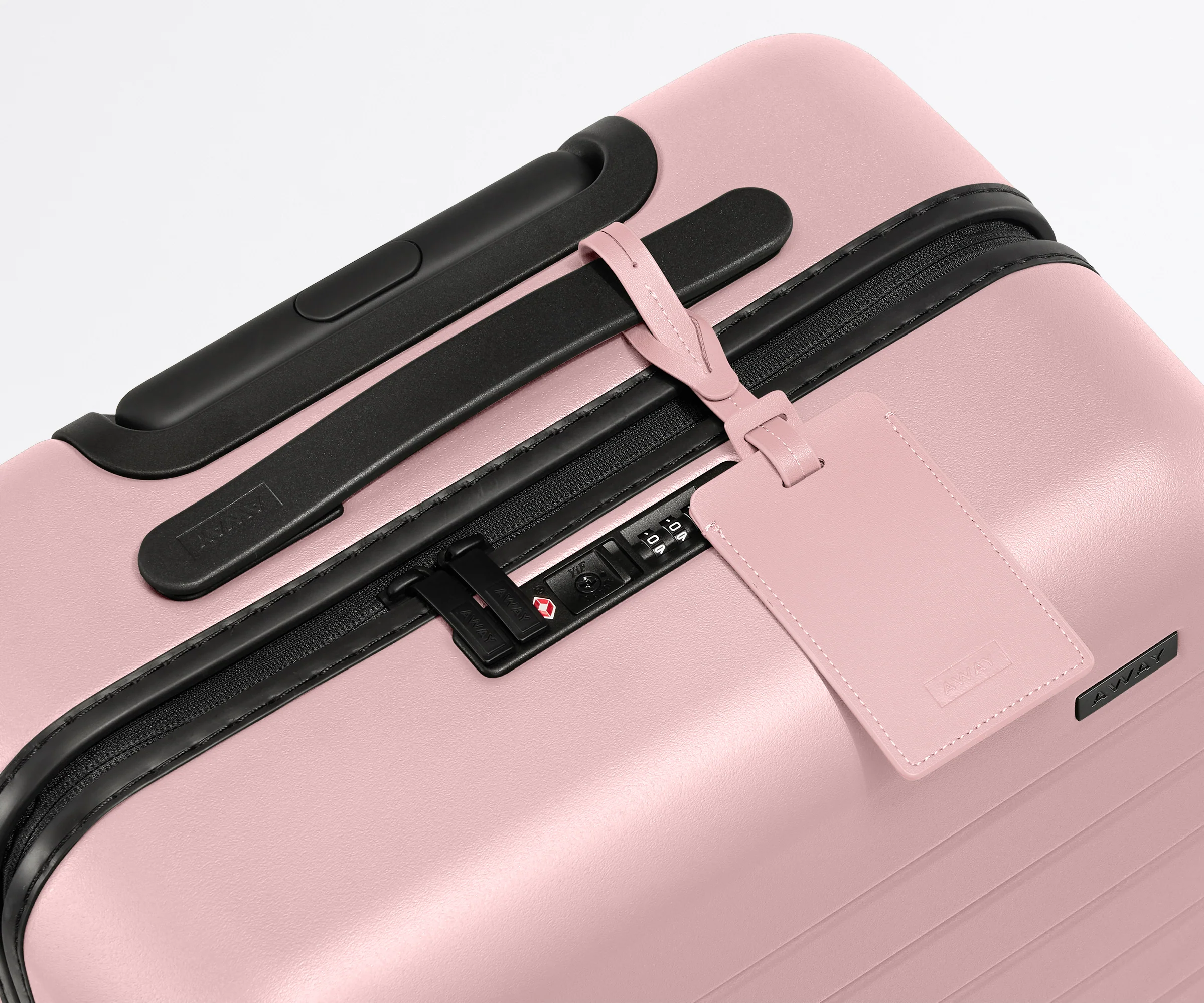 The Luggage Tag in Blush Pink - Image 2