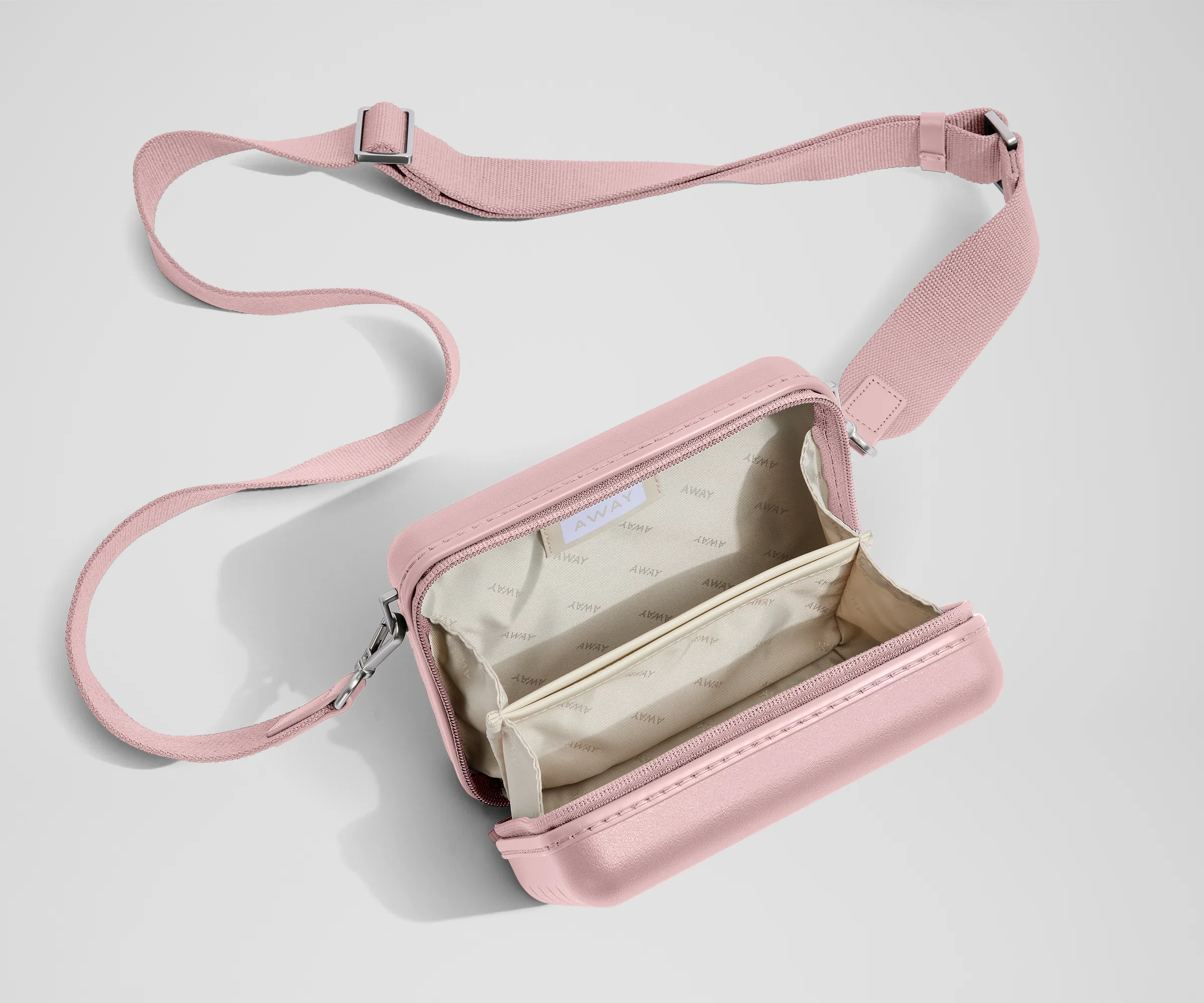 The Mini Crossbody in Blush Pink - Image 2