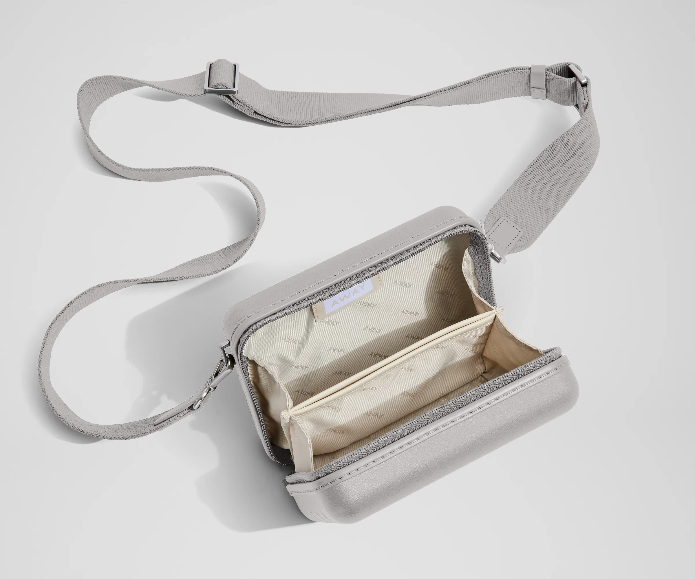 The Mini Crossbody in Cloud Gray - Image 2