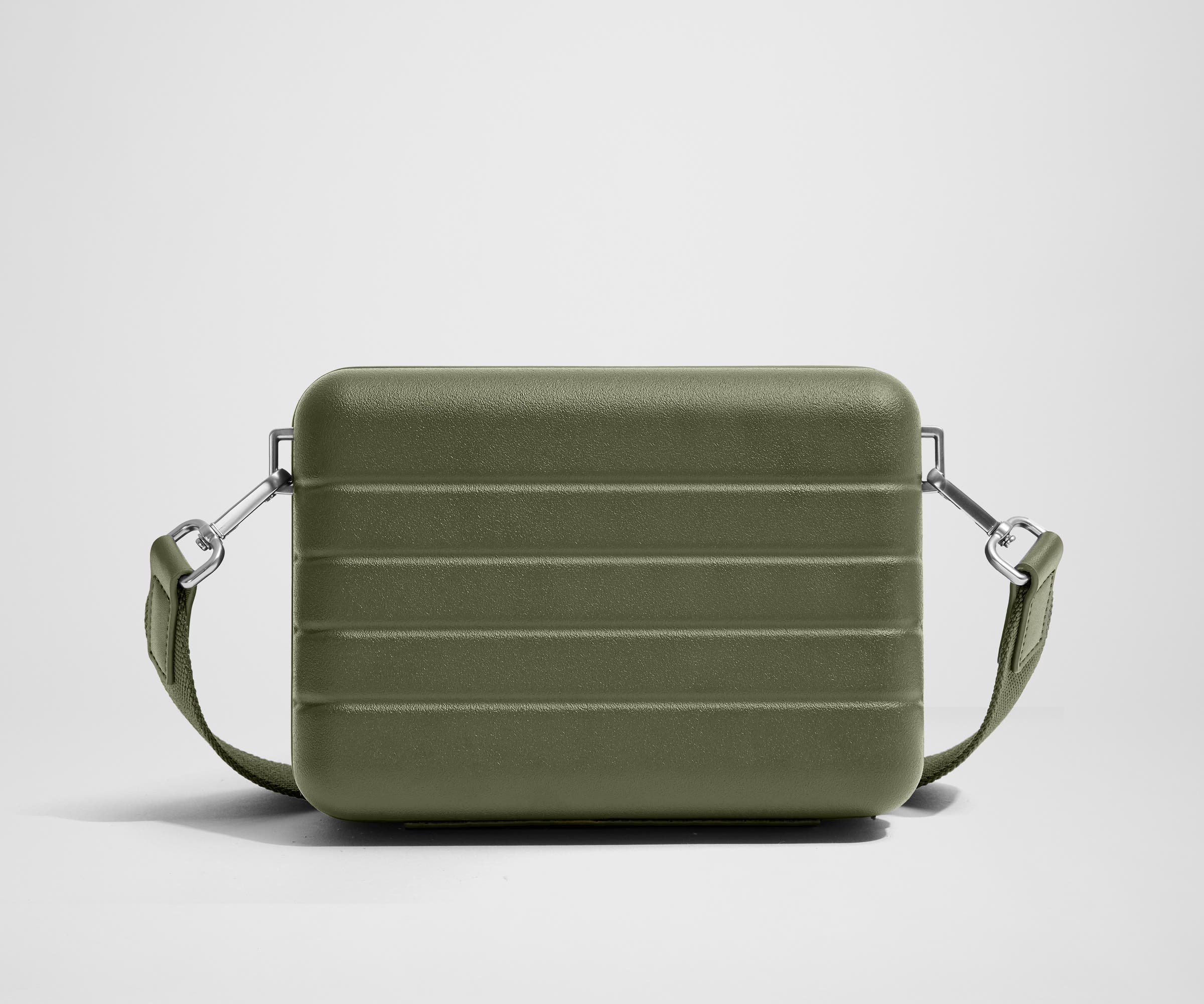 The Mini Crossbody in Olive Green - Image 3