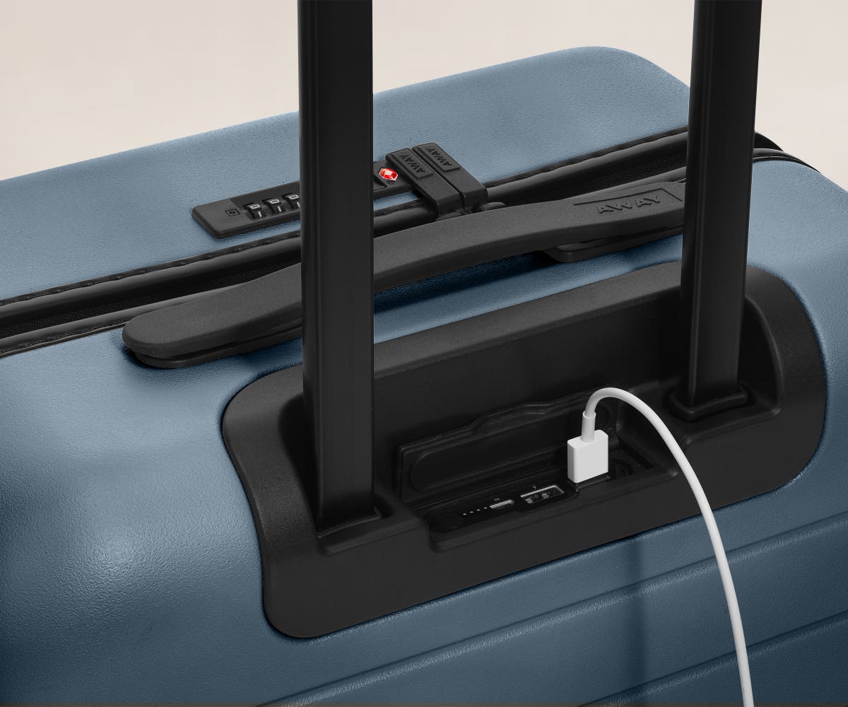 The Original Bigger Carry-On in Coast Blue - Image 5