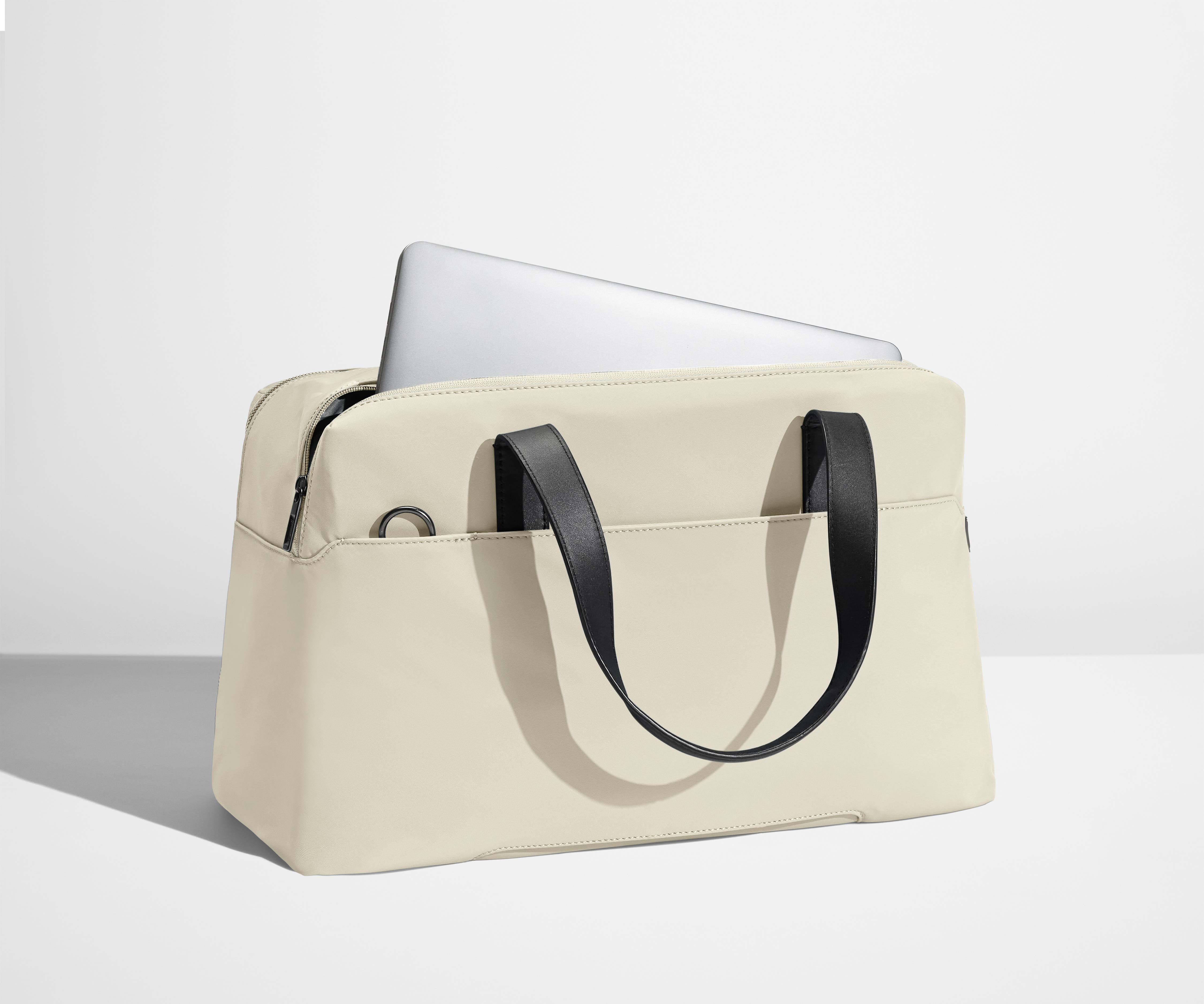The Overnight Bag in Salt White - Image 4