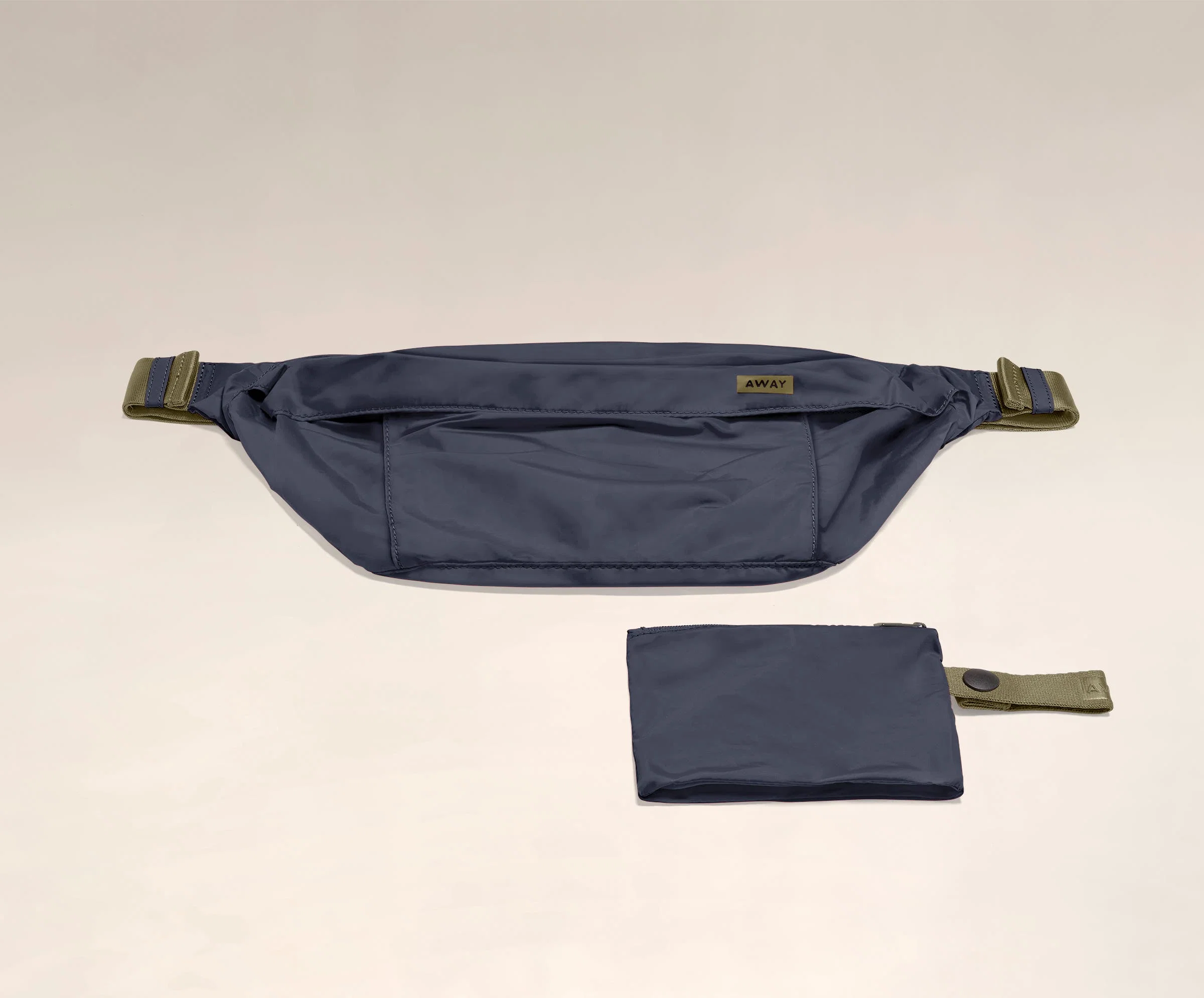 The Packable Sling Bag in Navy Blue - Image 4